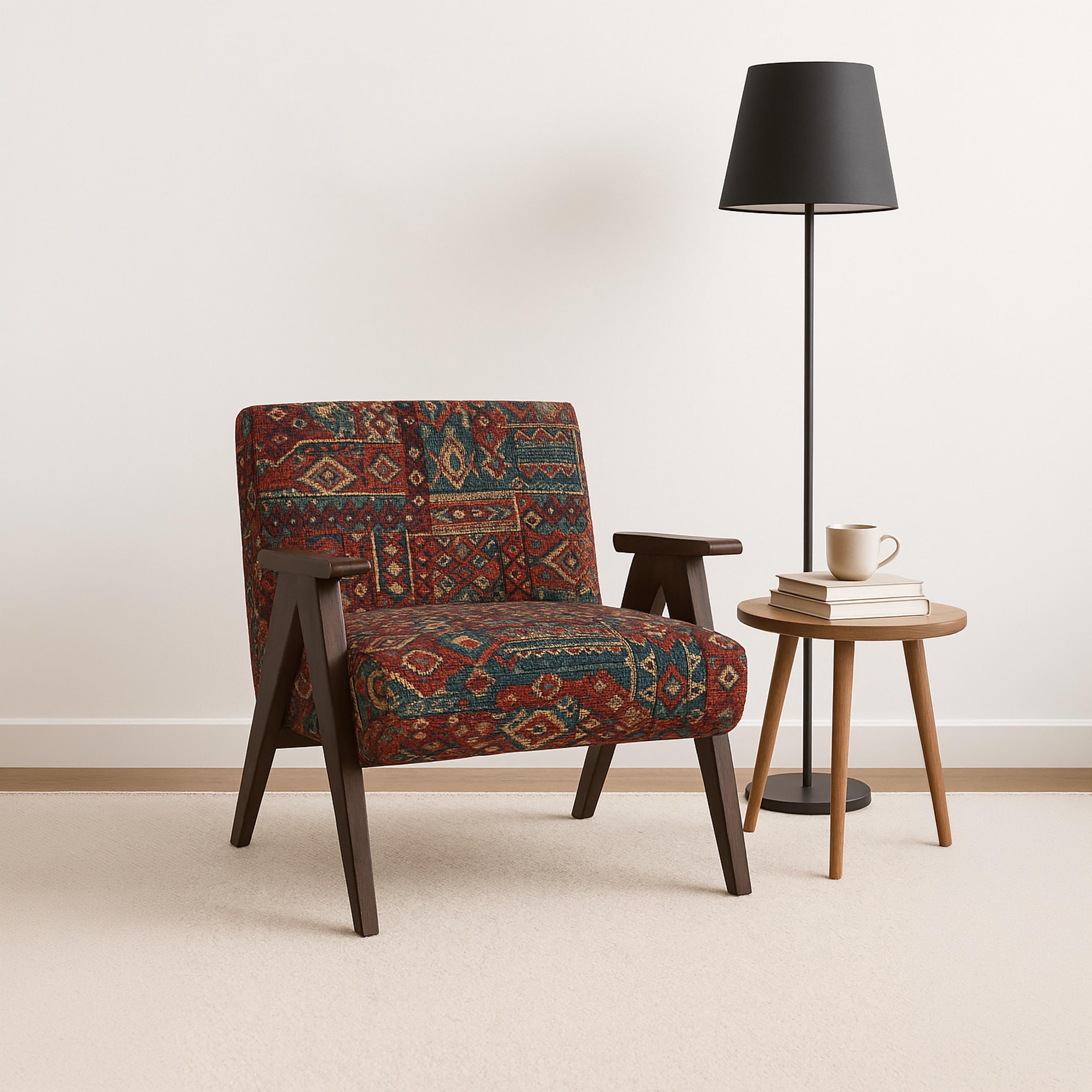 كرسي متعدد الألوان بذراعين مستقيمة من ماريا هومز-furniture-sofaandseating-armchairs-image-5