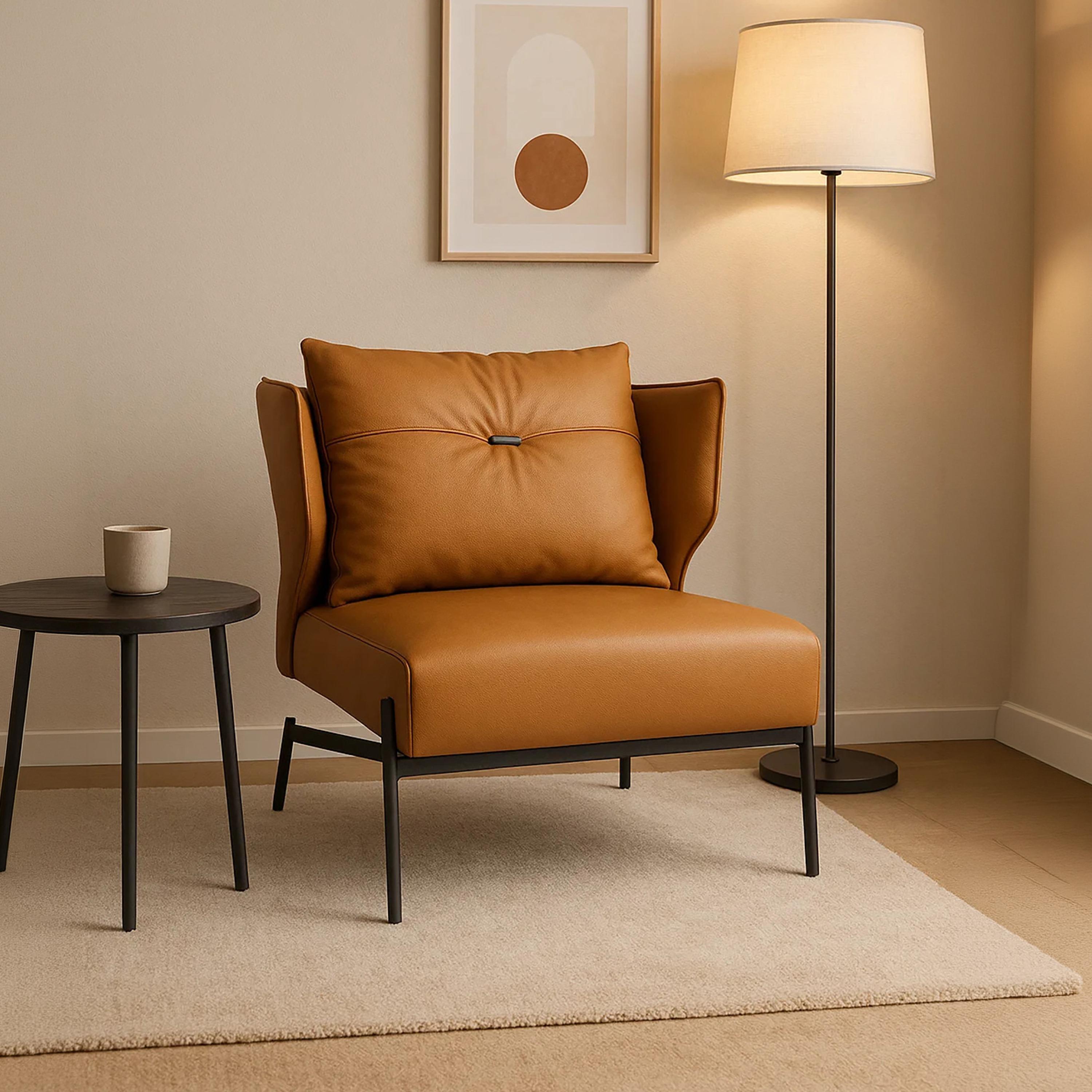 Maria Homes Brown Armless Chair-furniture-diningroom-chairsandbenches-image-1