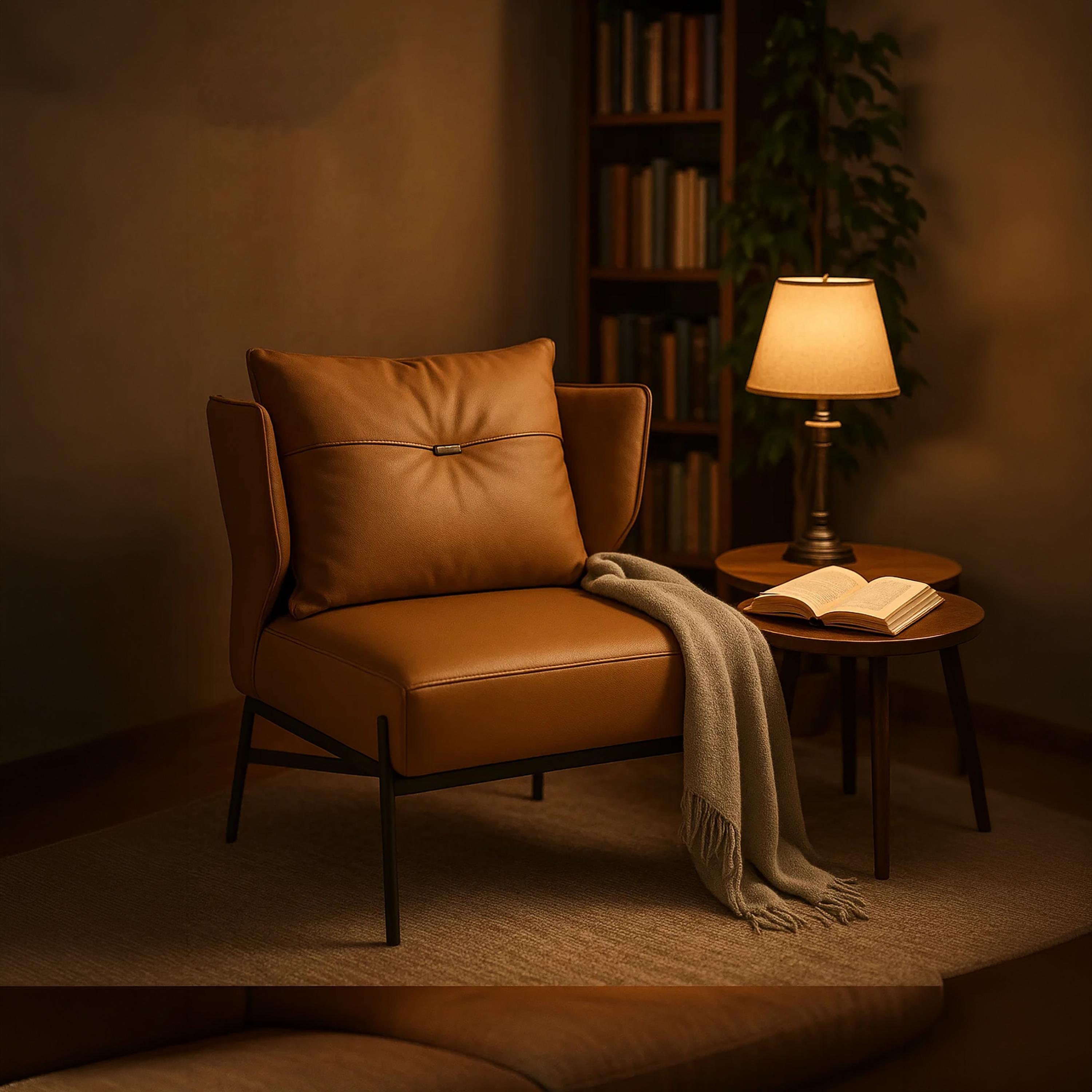 Maria Homes Brown Armless Chair-furniture-diningroom-chairsandbenches-image-3