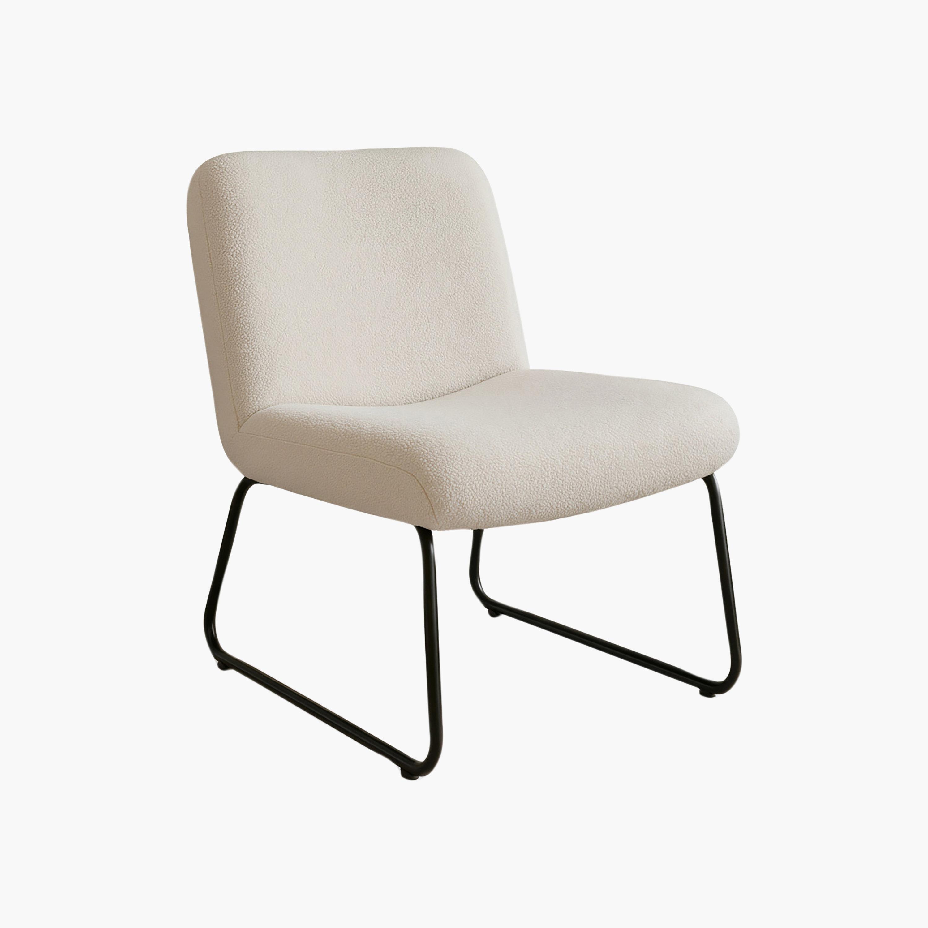 Maria Homes White Armless Chair-furniture-diningroom-chairsandbenches-image-5