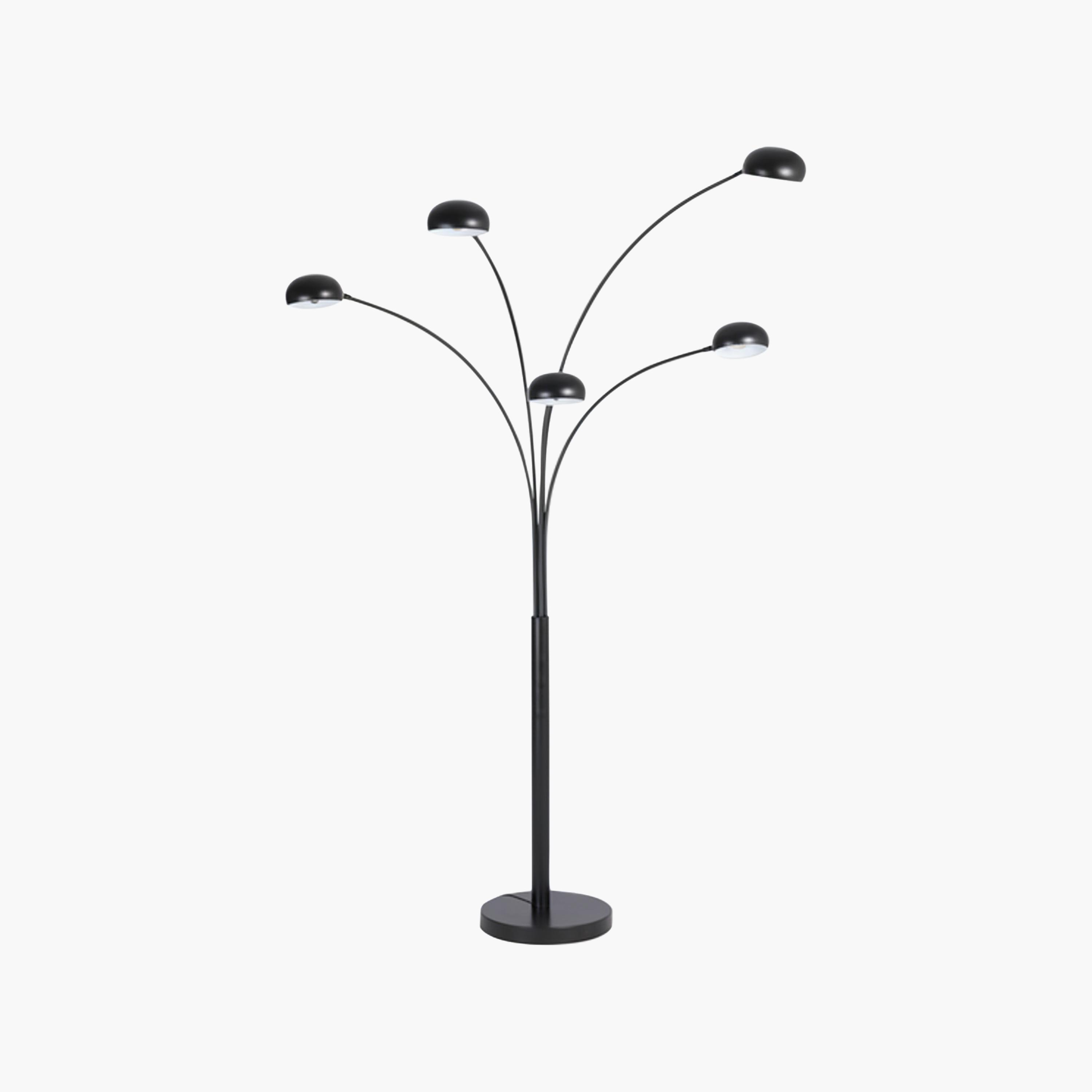 مصباح أرضي متعدد الرؤوس بأذرع قابلة للتعديل من ماريا هومز-household-lighting-floorlamps-image-4