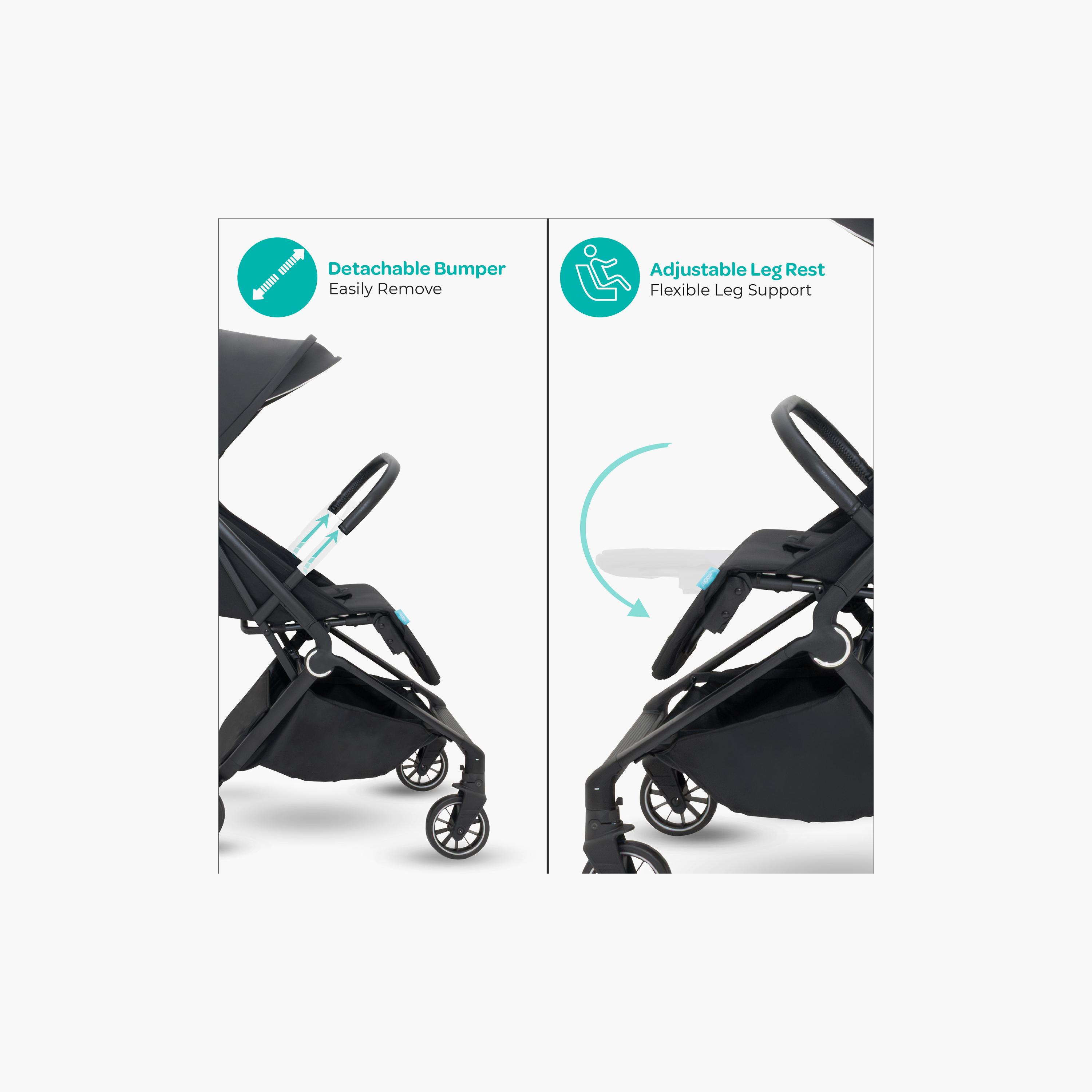 Moon Alora Lightweight Ultra-Compact Cabin-Size Foldable Stroller with Canopy & Carry Bag-baby-gear-strollersandprams-strollers-image-16