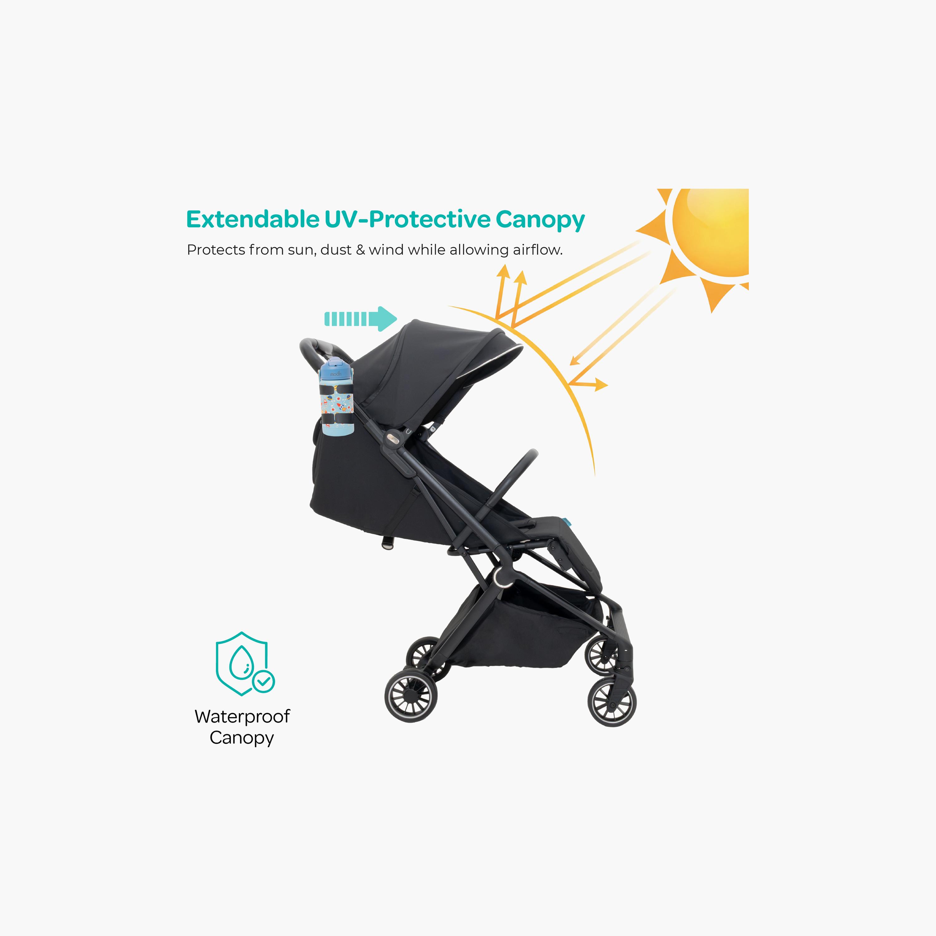 Moon Alora Lightweight Ultra-Compact Cabin-Size Foldable Stroller with Canopy & Carry Bag-baby-gear-strollersandprams-strollers-image-19