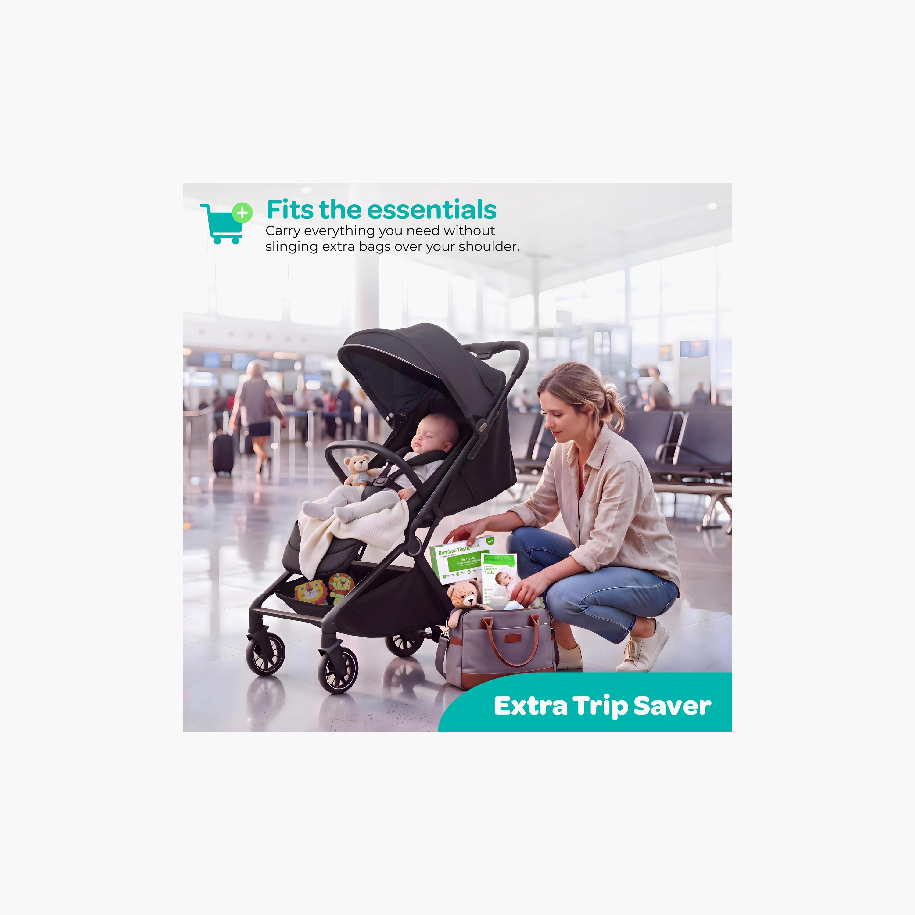 Moon Alora Lightweight Ultra-Compact Cabin-Size Foldable Stroller with Canopy & Carry Bag-baby-gear-strollersandprams-strollers-image-4