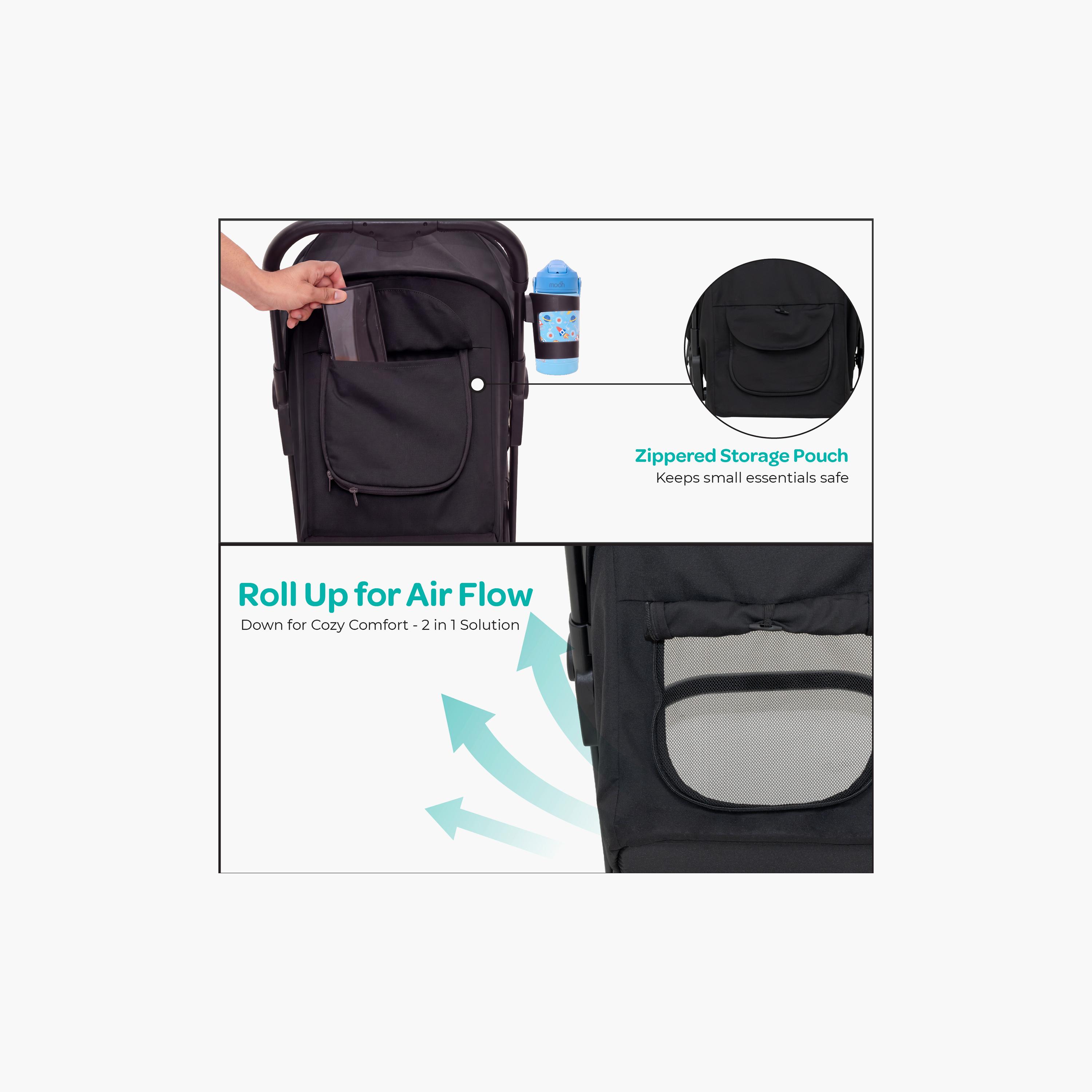 Moon Alora Lightweight Ultra-Compact Cabin-Size Foldable Stroller with Canopy & Carry Bag-baby-gear-strollersandprams-strollers-image-8
