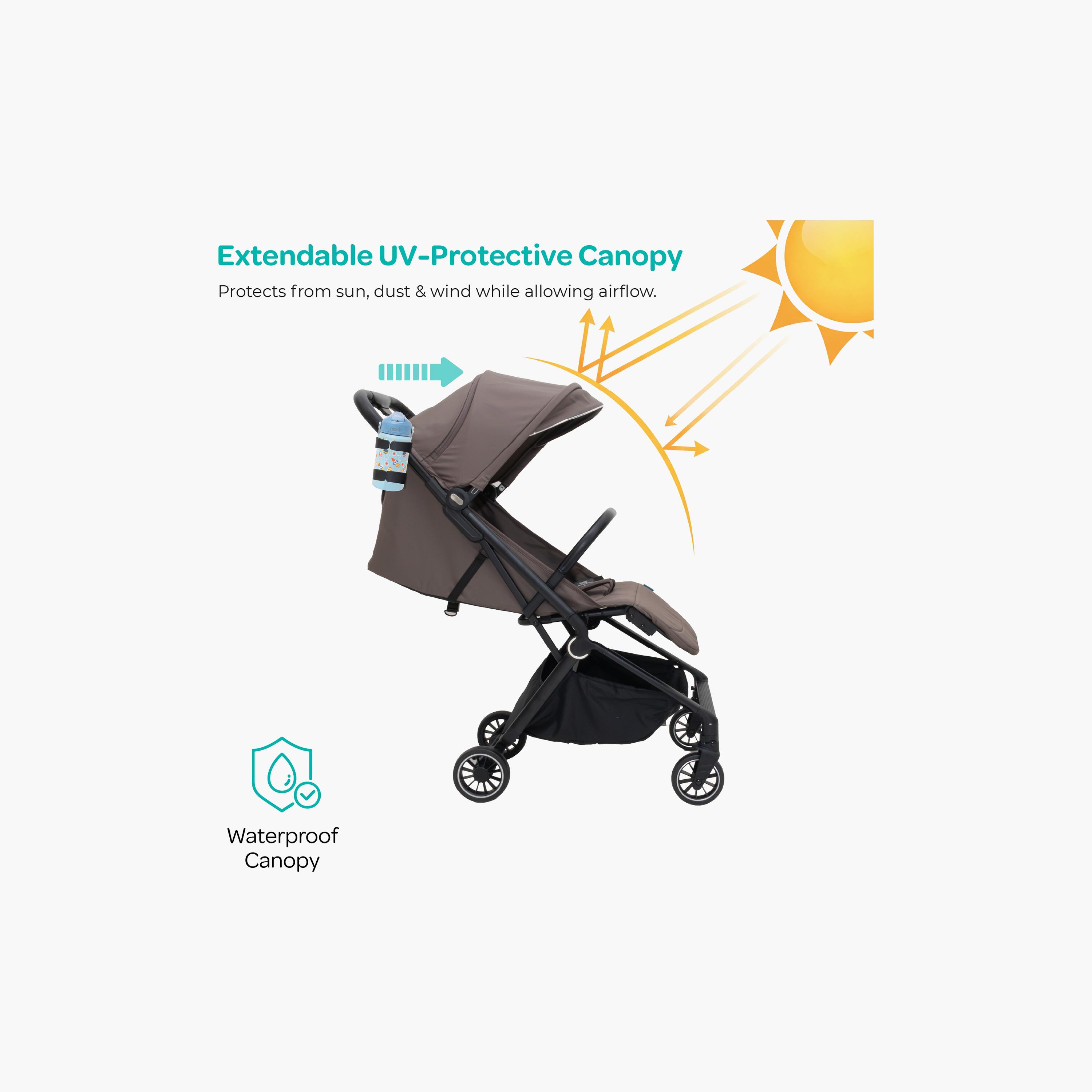 Moon Alora Lightweight Ultra-Compact Cabin-Size Foldable Stroller with Canopy & Carry Bag-baby-gear-strollersandprams-strollers-image-19