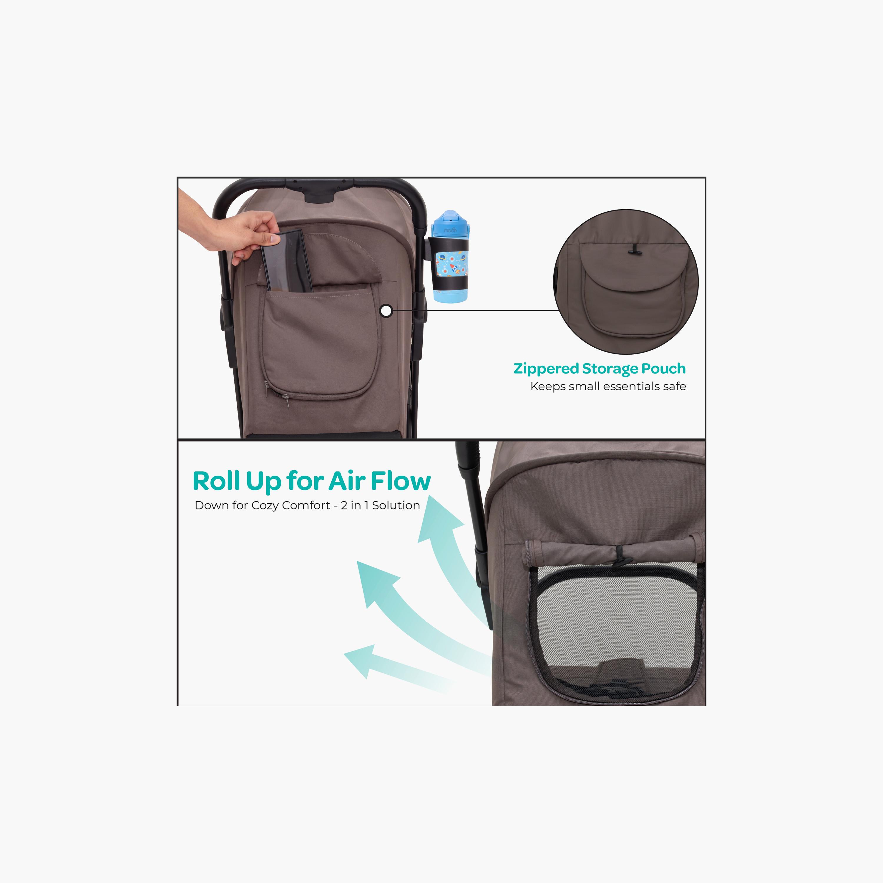 Moon Alora Lightweight Ultra-Compact Cabin-Size Foldable Stroller with Canopy & Carry Bag-baby-gear-strollersandprams-strollers-image-8