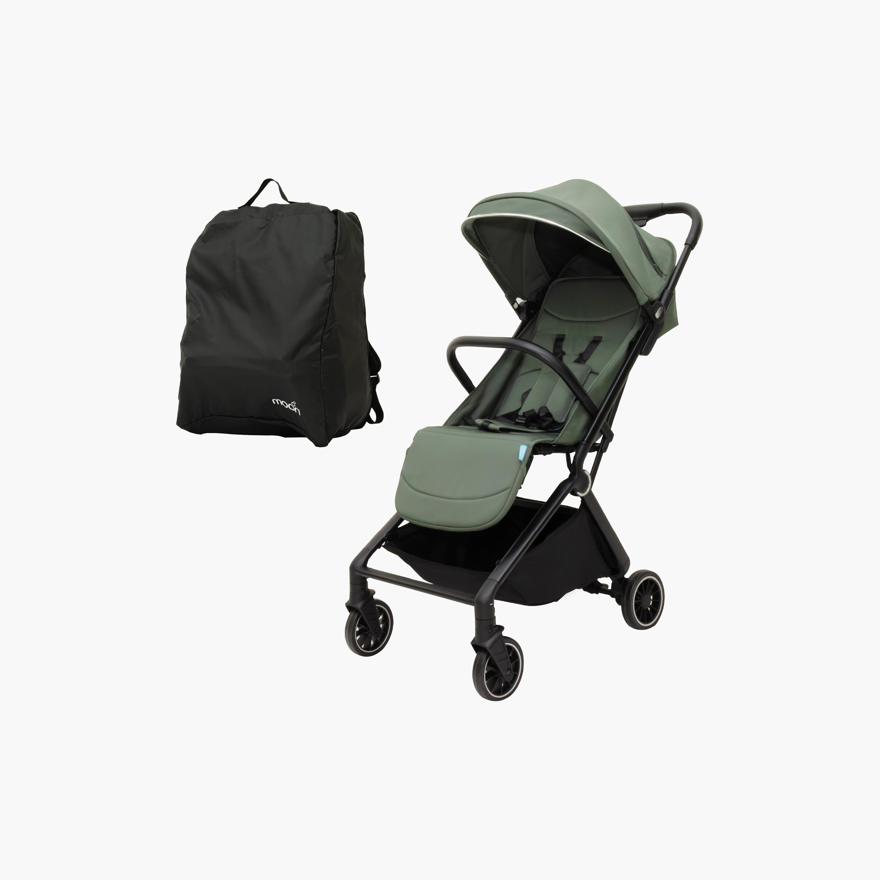 Moon Alora Lightweight Ultra-Compact Cabin-Size Foldable Stroller with Canopy & Carry Bag-baby-gear-strollersandprams-strollers-image-1