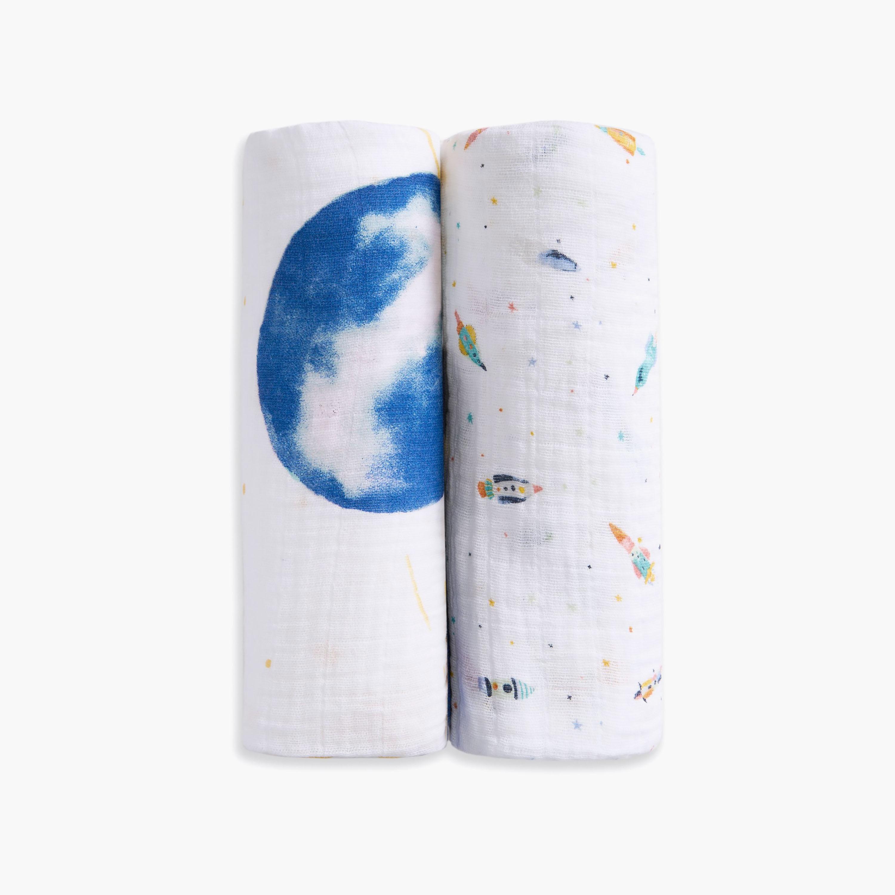 بطانيات قماط كبيرة قطن حريمي؟-baby-nursery-blanketsandswaddles-receivingblankets-image-1