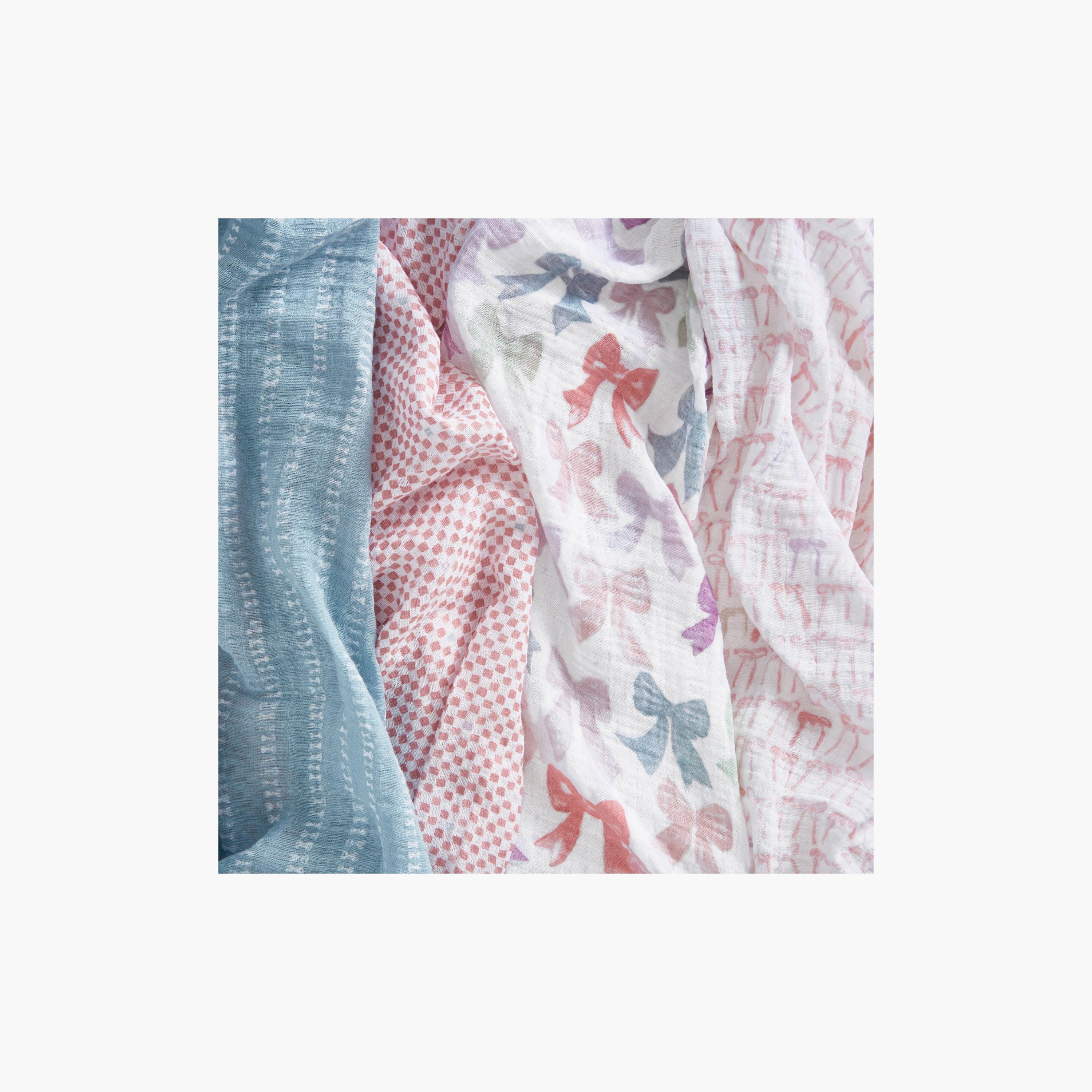 بطانيات قماط كبيرة 4 قطع للأطفال من آدن + آنيه-baby-nursery-blanketsandswaddles-receivingblankets-image-10