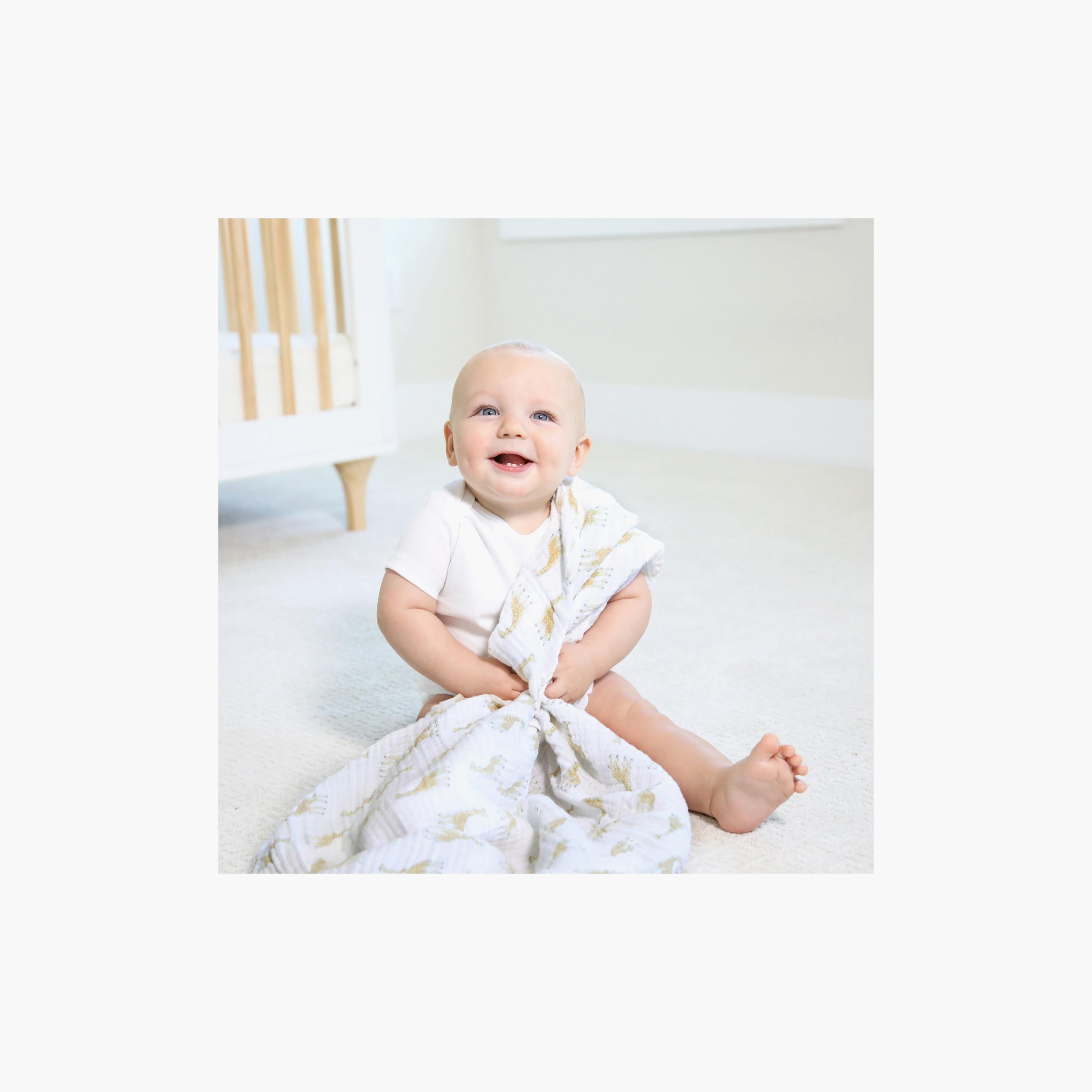 بطانيات قماط كبيرة 4 قطع للأطفال من آدن + آنيه-baby-nursery-blanketsandswaddles-receivingblankets-image-10