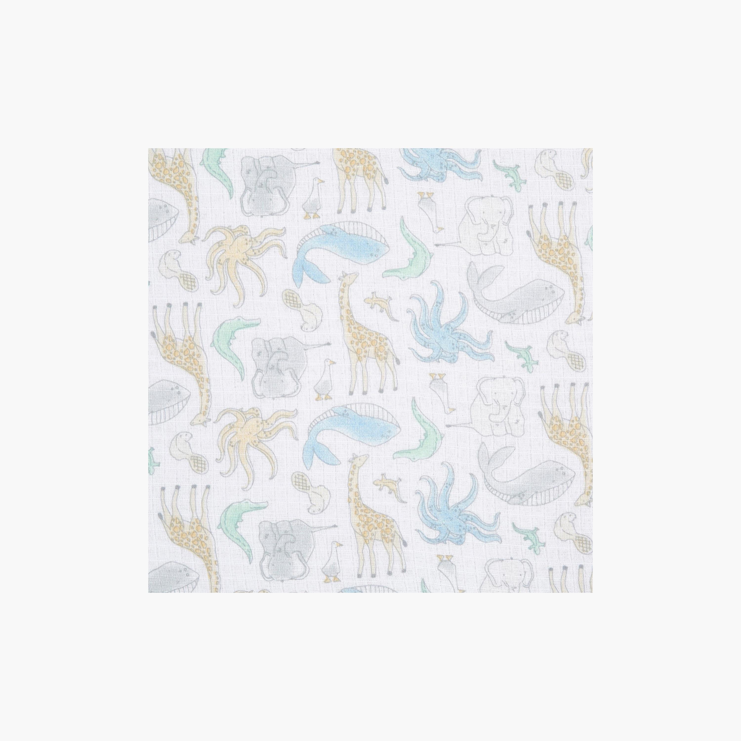 بطانيات قماط كبيرة 4 قطع للأطفال من آدن + آنيه-baby-nursery-blanketsandswaddles-receivingblankets-image-8