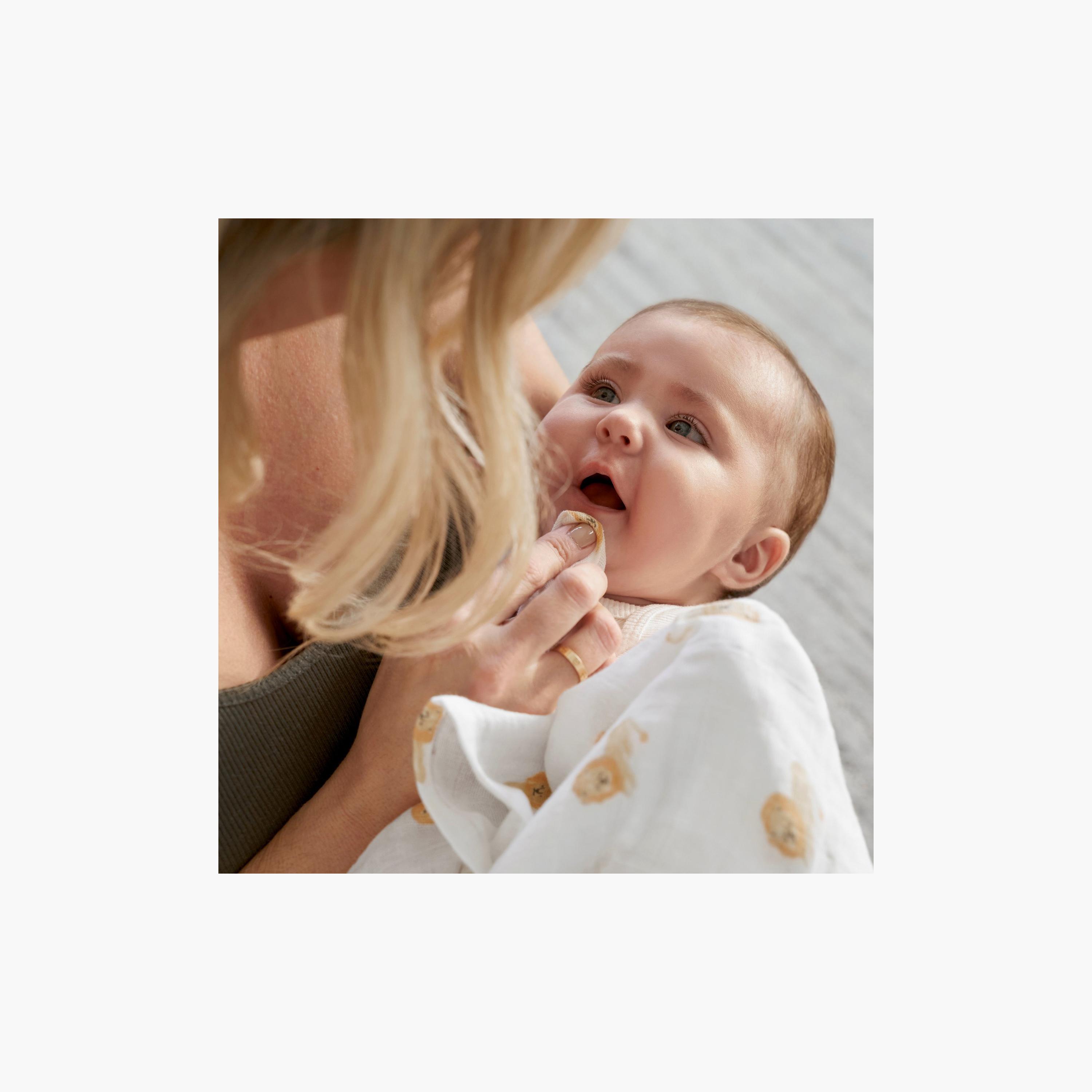 بطانيات قماط كبيرة 4 قطع للأطفال من آدن + آنيه-baby-nursery-blanketsandswaddles-receivingblankets-image-15