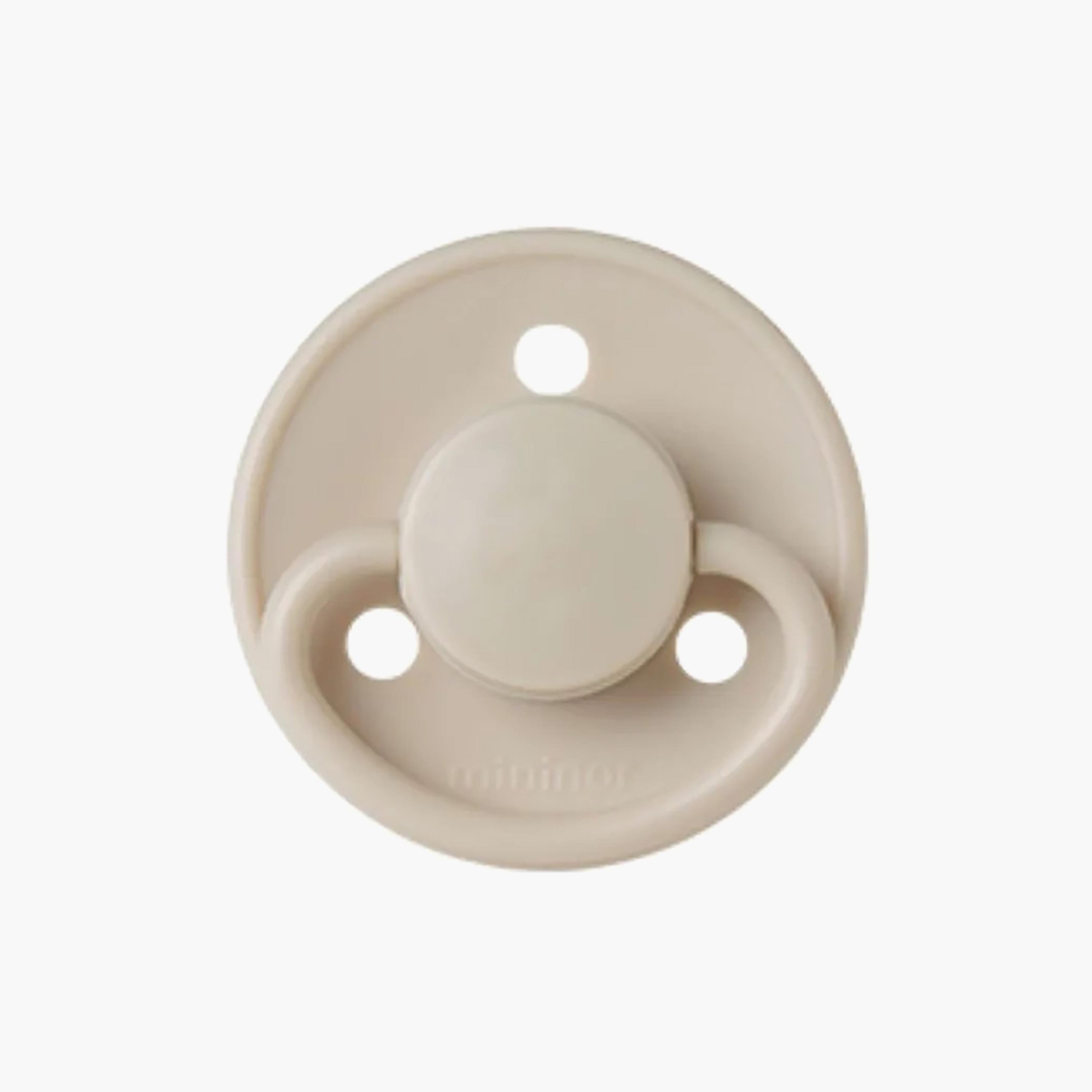 لهاية دائرية سيليكون لعمر 0-12 شهر من مينينور-baby-feeding-pacifiers-image-1
