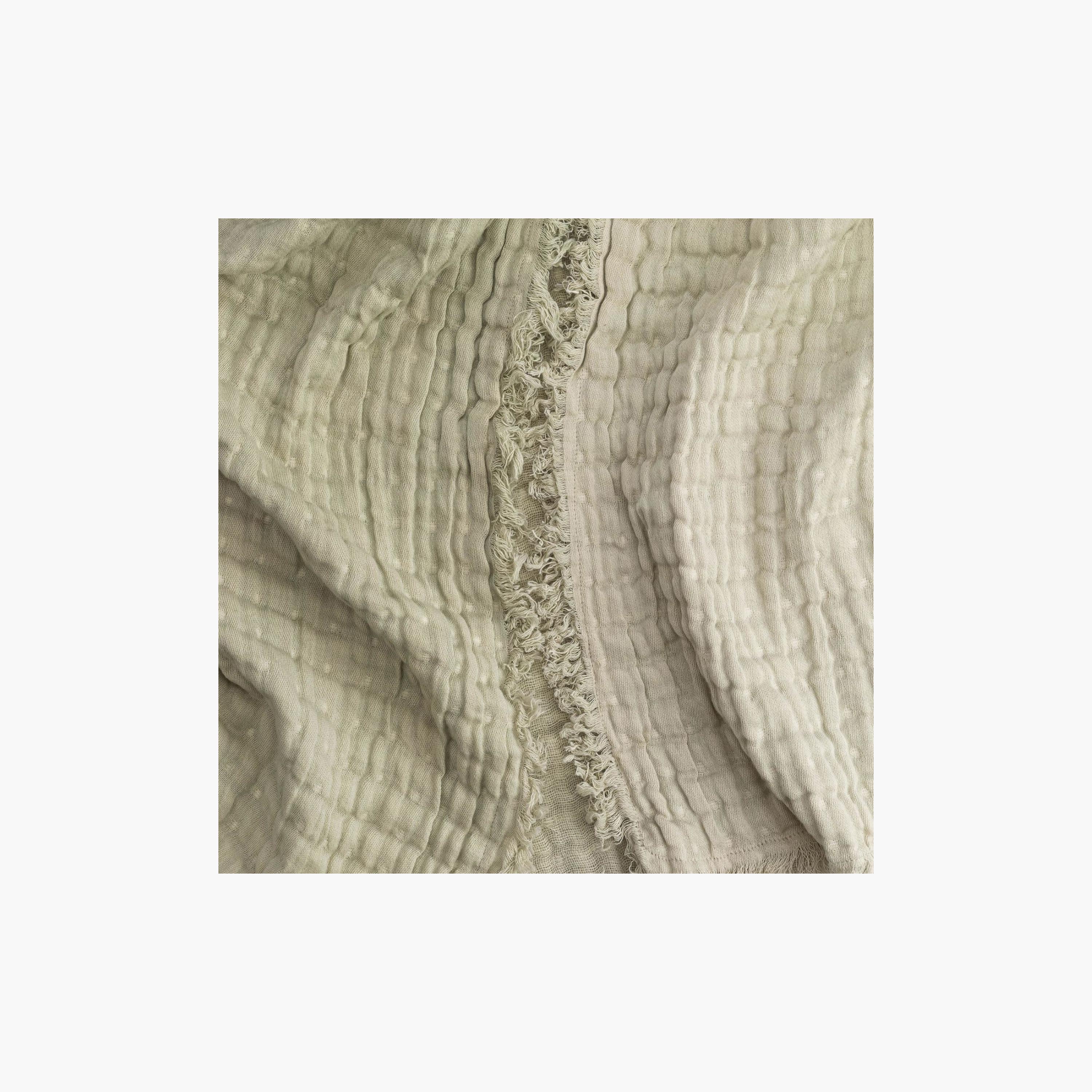 بطانية أطفال متعددة الطبقات بملمس مميز من كرين بيبي-baby-nursery-blanketsandswaddles-receivingblankets-image-2