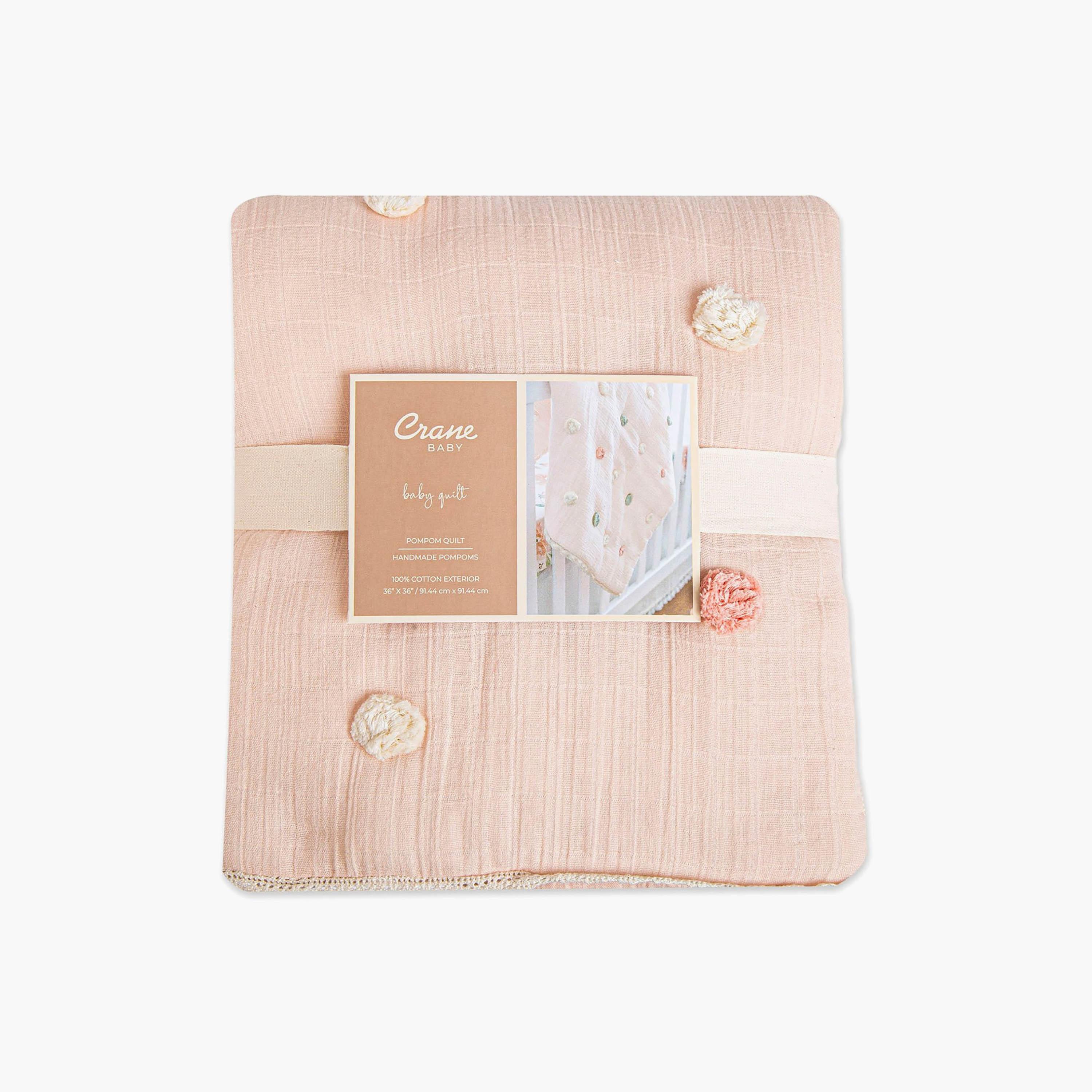 بطانية أطفال بكرات بوم بوم باركر من كرين بيبي-baby-nursery-blanketsandswaddles-receivingblankets-image-3