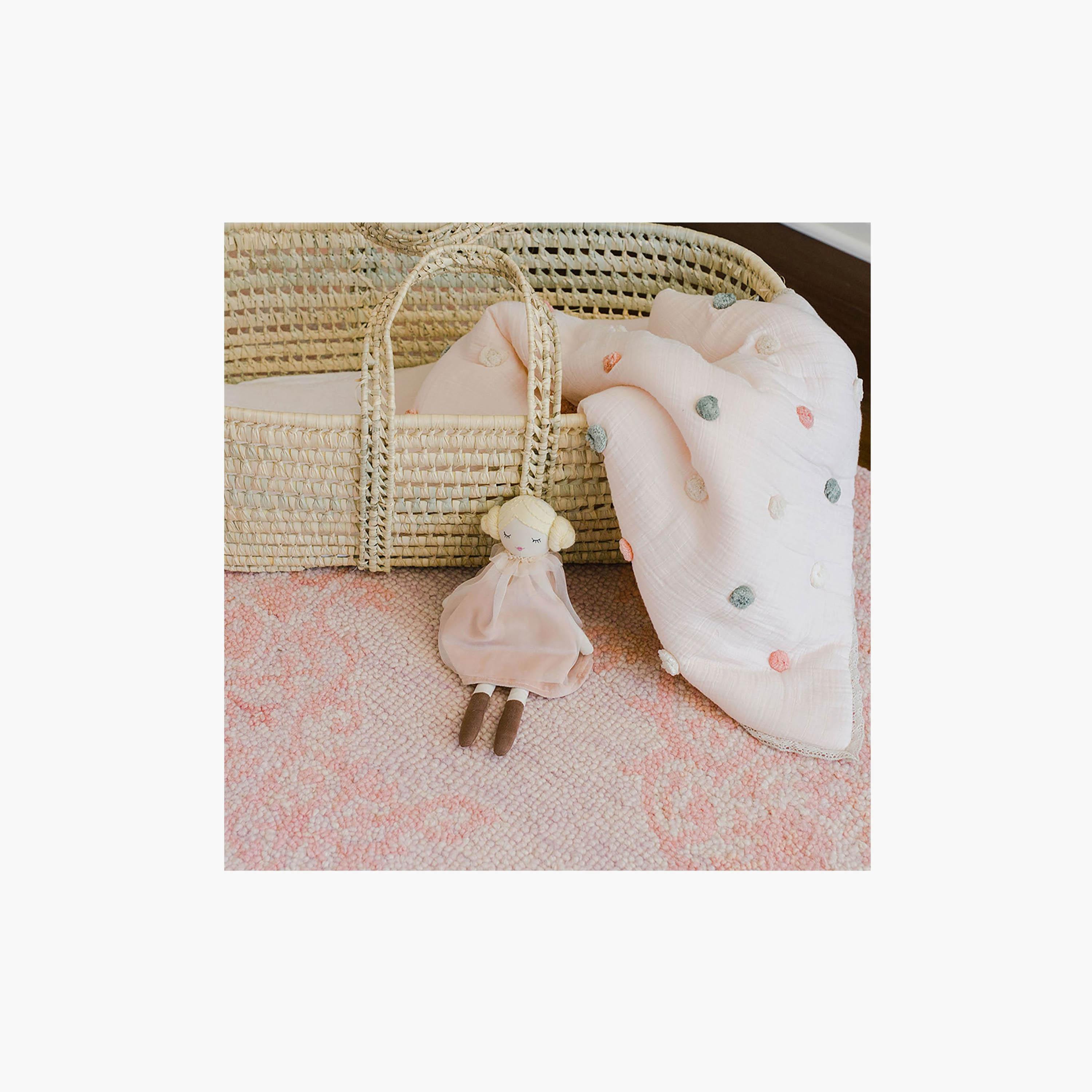 بطانية أطفال بكرات بوم بوم باركر من كرين بيبي-baby-nursery-blanketsandswaddles-receivingblankets-image-8