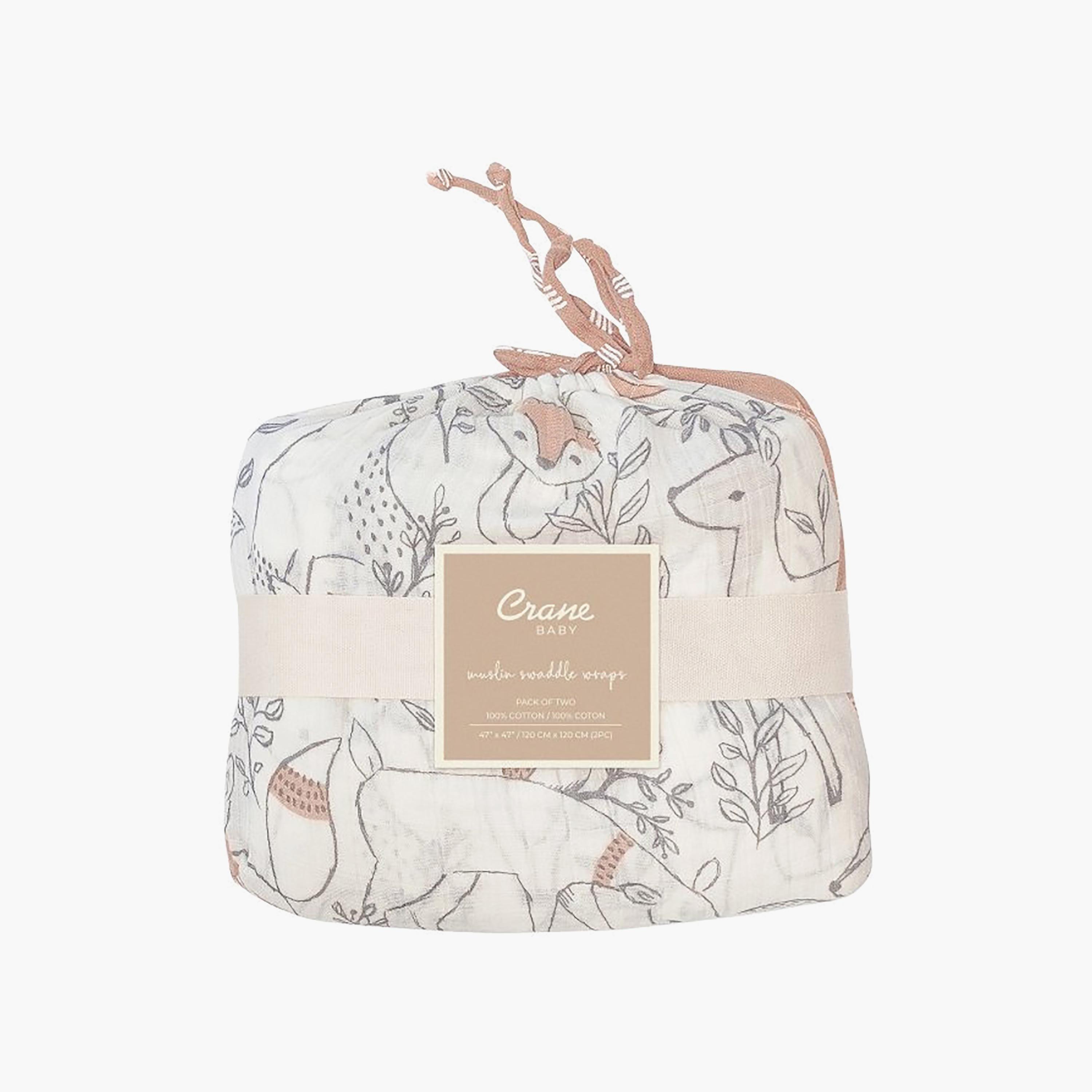 أقمطة موسلين للأطفال قطعتين من كرين بيبي-baby-nursery-blanketsandswaddles-receivingblankets-image-10