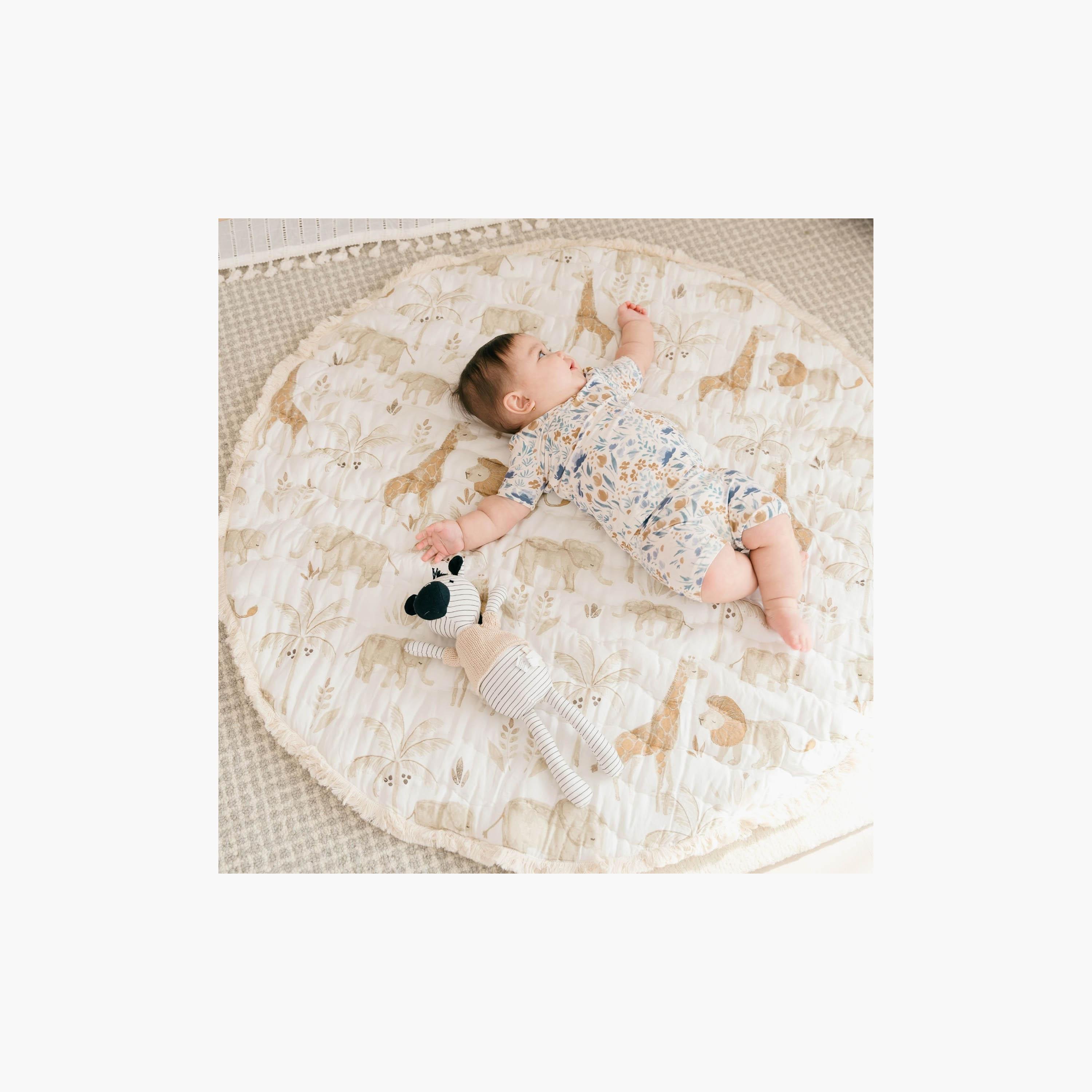 سجادة لعب دائرية مبطنة من كرين بيبي-baby-infantactivity-playpensandplaymats-image-7