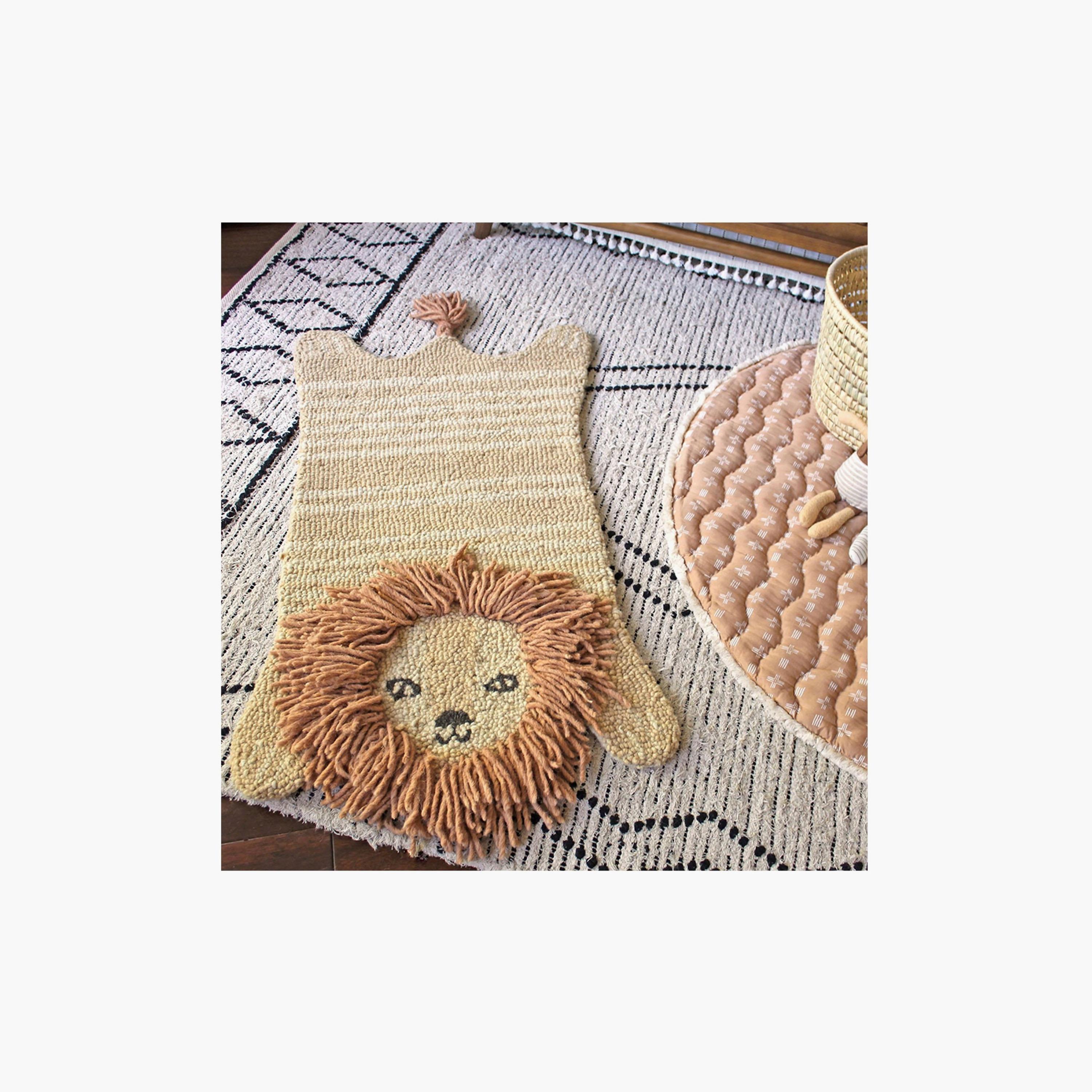 سجادة أرضية بشكل أسد للأطفال من كرين بيبي-baby-nursery-roomdecor-image-7