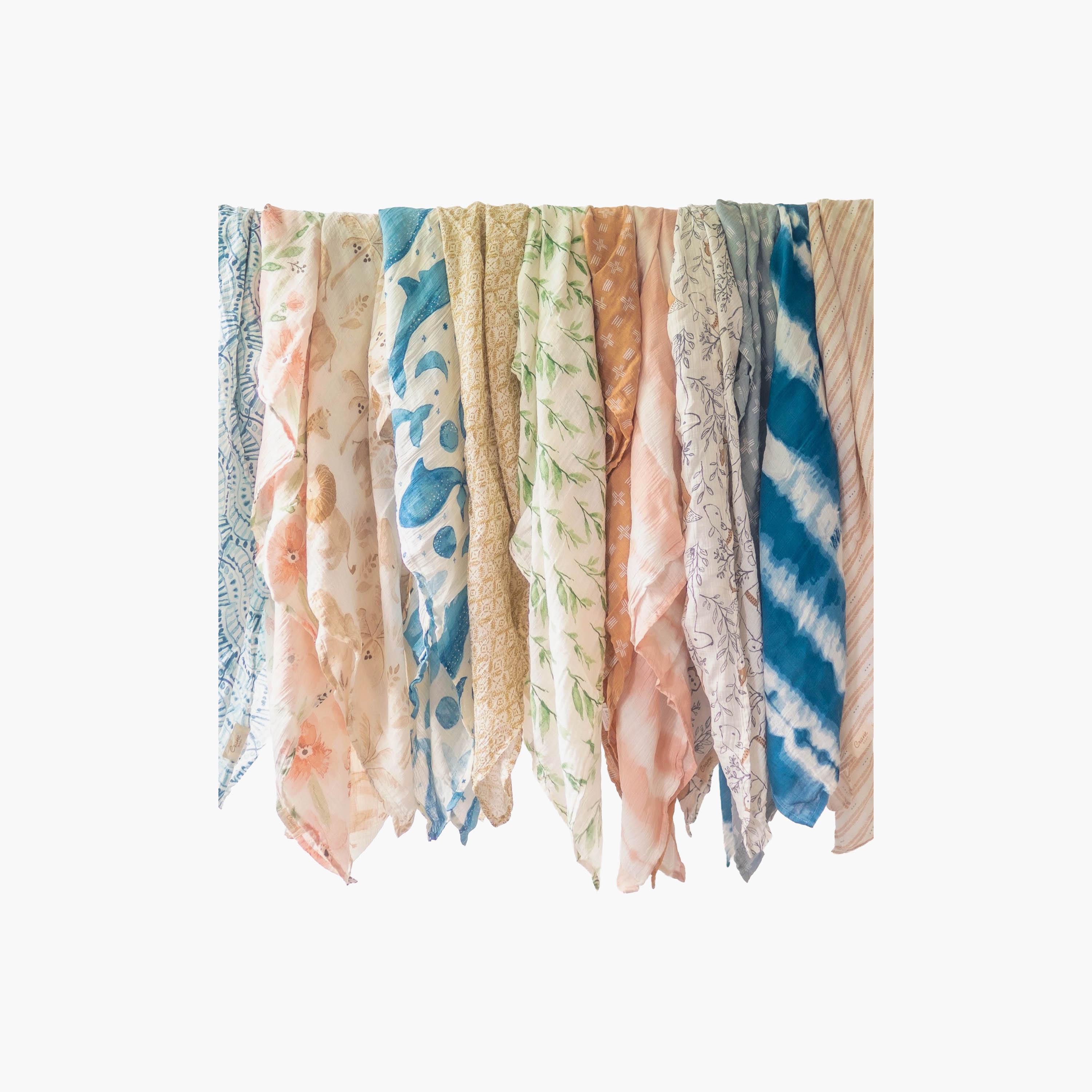 أقمطة موسلين للأطفال قطعتين من كرين بيبي-baby-nursery-blanketsandswaddles-receivingblankets-image-7