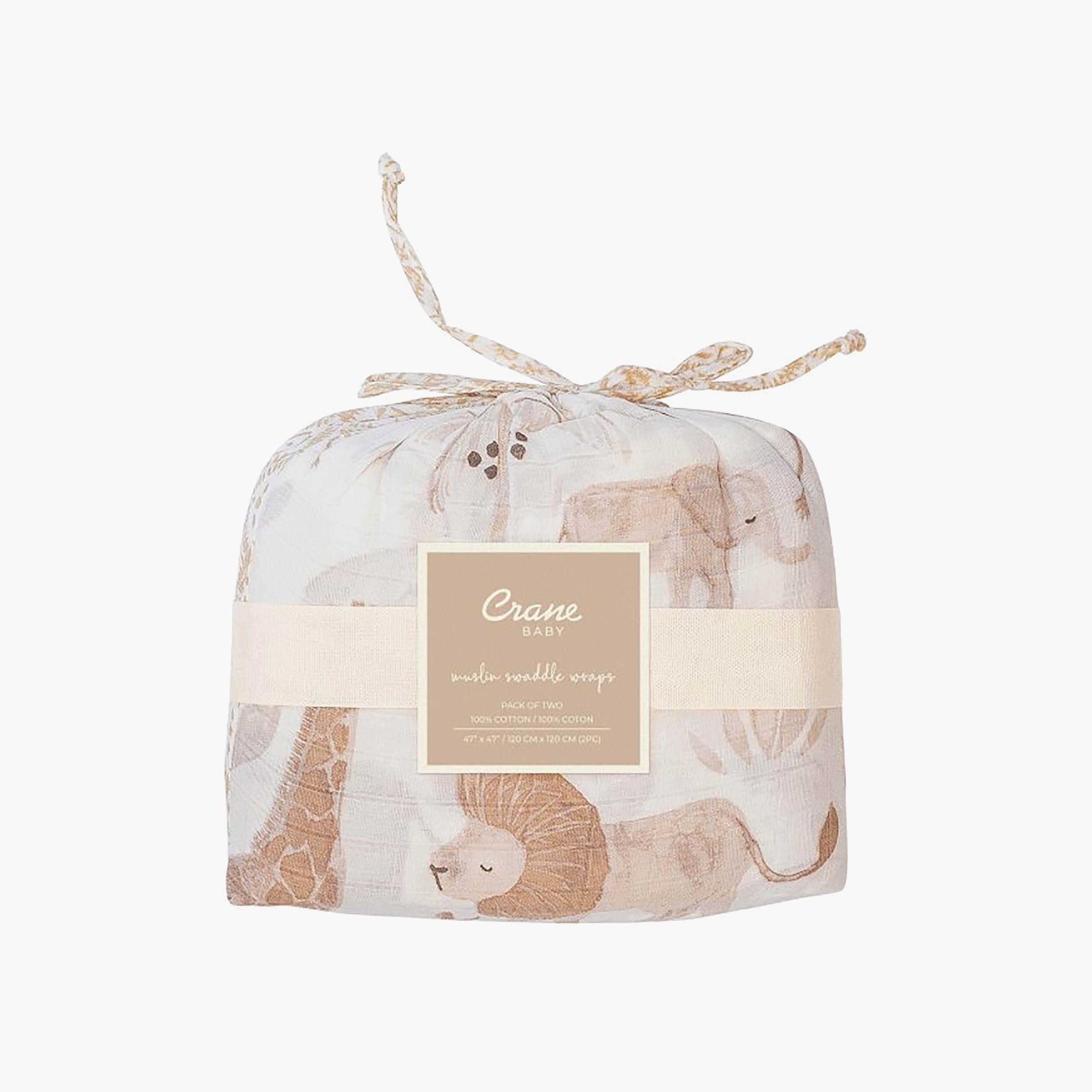 أقمطة موسلين للأطفال قطعتين من كرين بيبي-baby-nursery-blanketsandswaddles-receivingblankets-image-8
