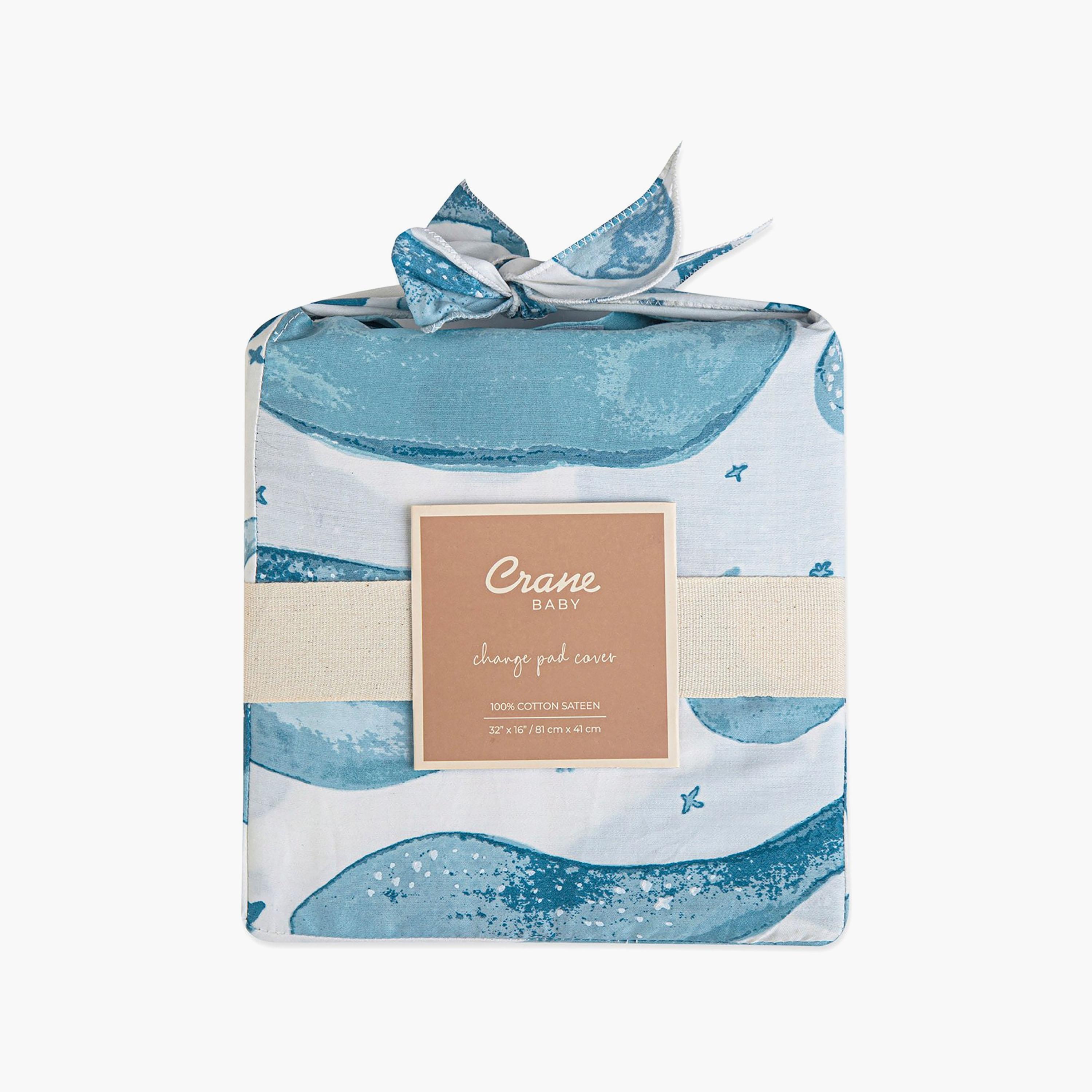 غطاء مرتبة تغيير حفاضات مبطن كاسبيان من كرين بيبي-baby-nursery-babybedding-image-2