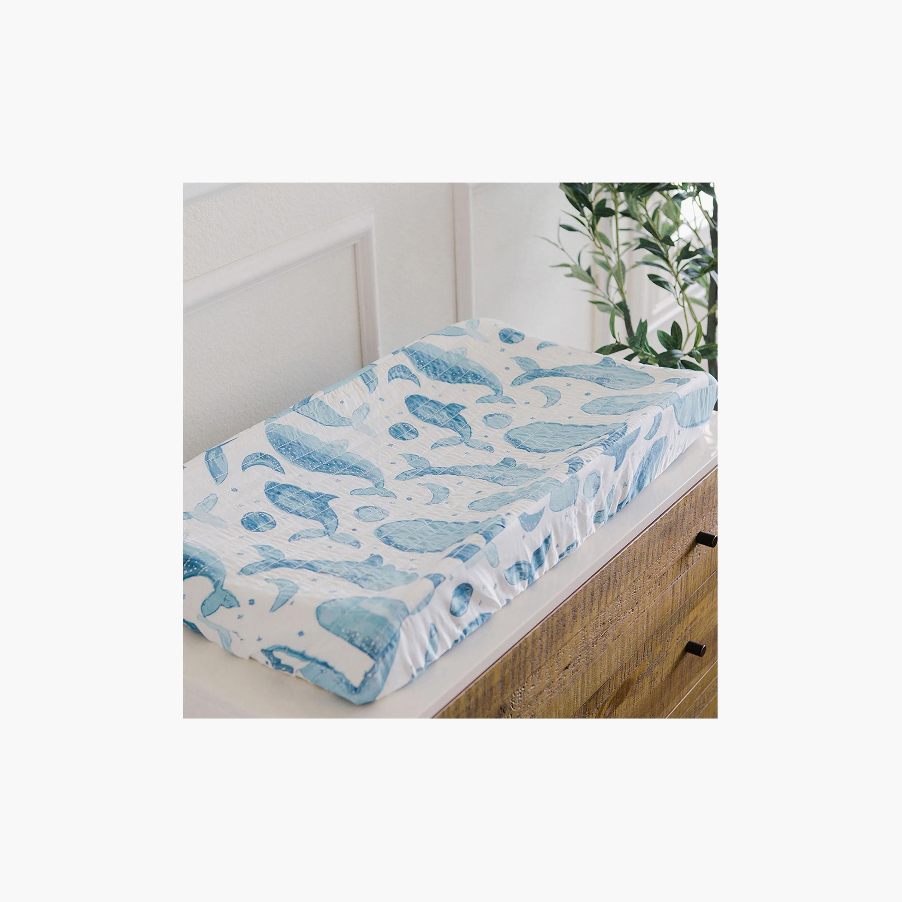 غطاء مرتبة تغيير حفاضات مبطن كاسبيان من كرين بيبي-baby-nursery-babybedding-image-4