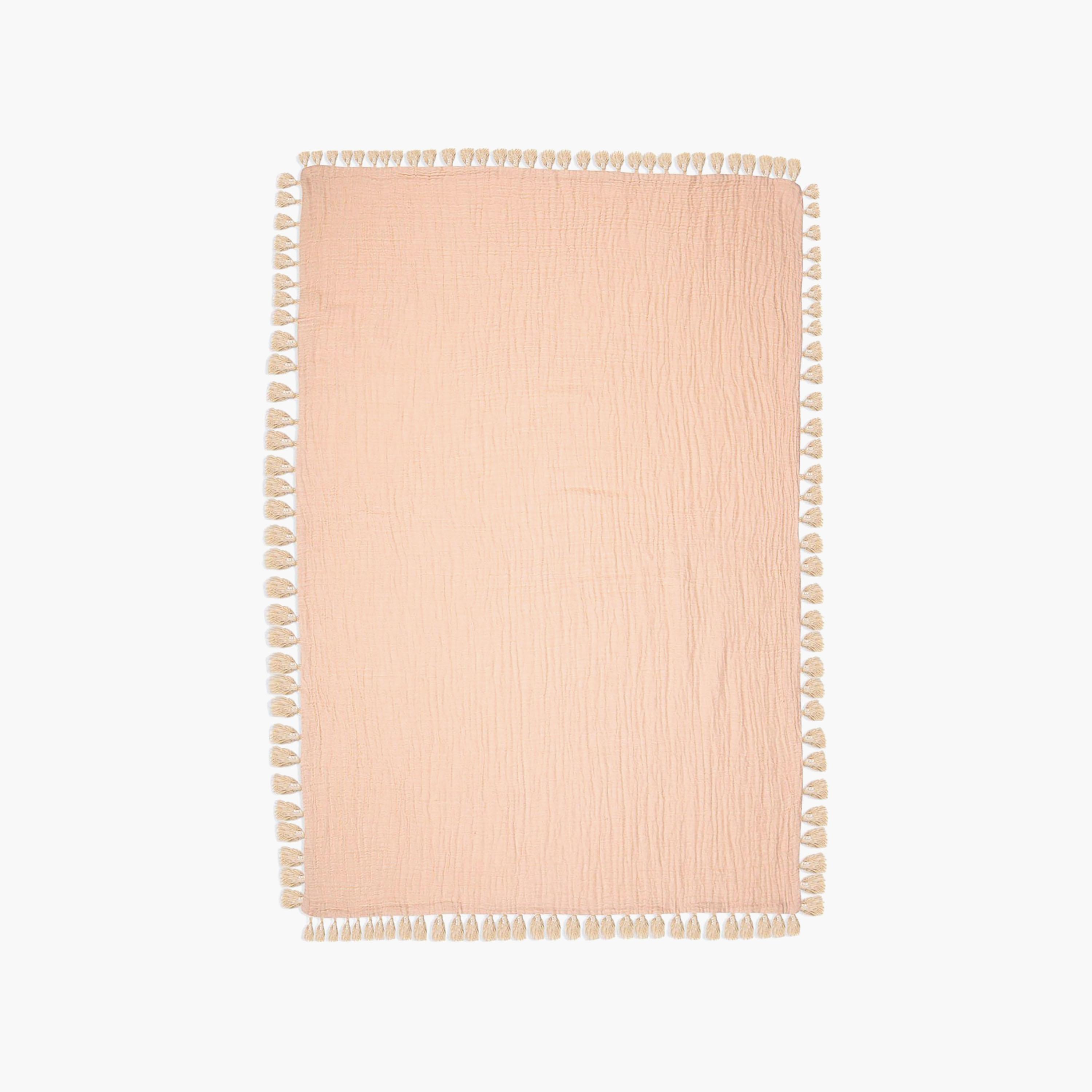 بطانية موسلين 6 طبقات مصنوعة يدوياً للأطفال من كرين بيبي-baby-nursery-blanketsandswaddles-receivingblankets-image-1