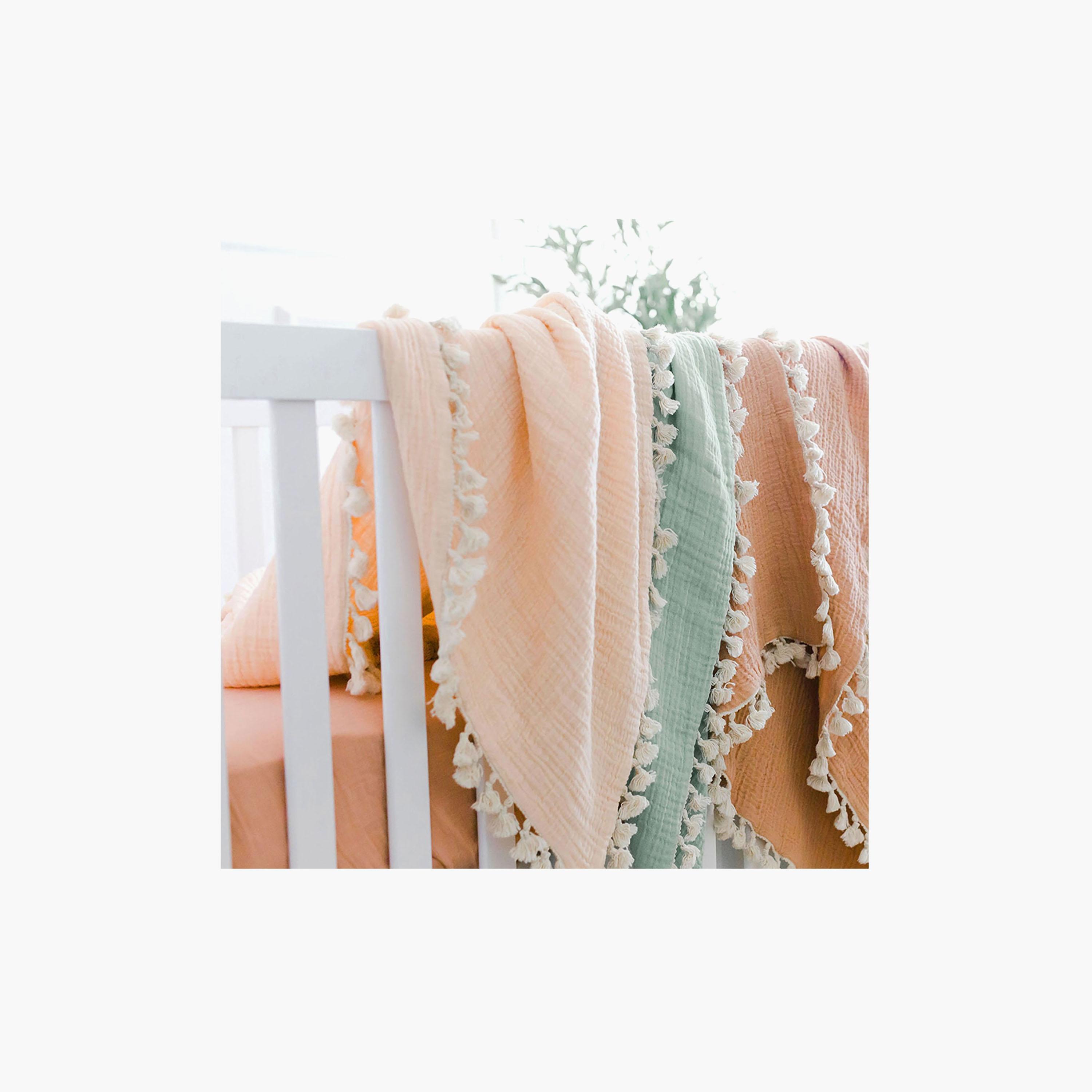 بطانية موسلين 6 طبقات مصنوعة يدوياً للأطفال من كرين بيبي-baby-nursery-blanketsandswaddles-receivingblankets-image-9