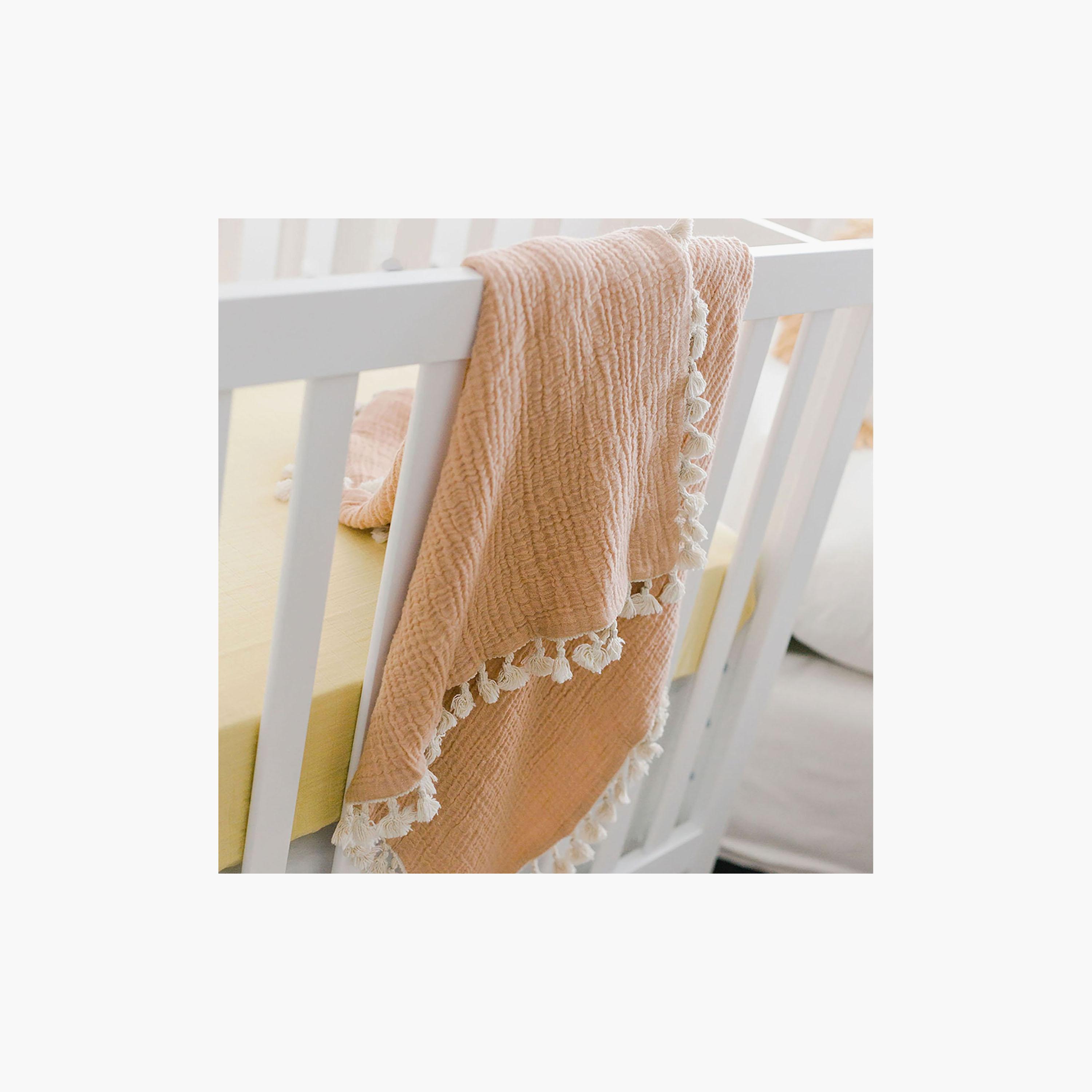 بطانية موسلين 6 طبقات مصنوعة يدوياً للأطفال من كرين بيبي-baby-nursery-blanketsandswaddles-receivingblankets-image-6