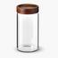 Bergner Acadia Borosilicate Glass Jar - 1.25 L-household-kitchen-foodstorage-spiceracksandjars-image-1