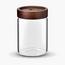 Bergner Acadia Borosilicate Glass Jar - 900 ml-household-kitchen-foodstorage-spiceracksandjars-image-1