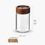 Bergner Acadia 2-Piece Borosilicate Glass Jar Set - 260 ml-household-kitchen-foodstorage-spiceracksandjars-image-2