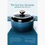 Bergner Excalibur Cast Iron Enamel Non-Stick Casserole with Glass Lid - 4 L-household-kitchen-cookware-potsandpans-image-7
