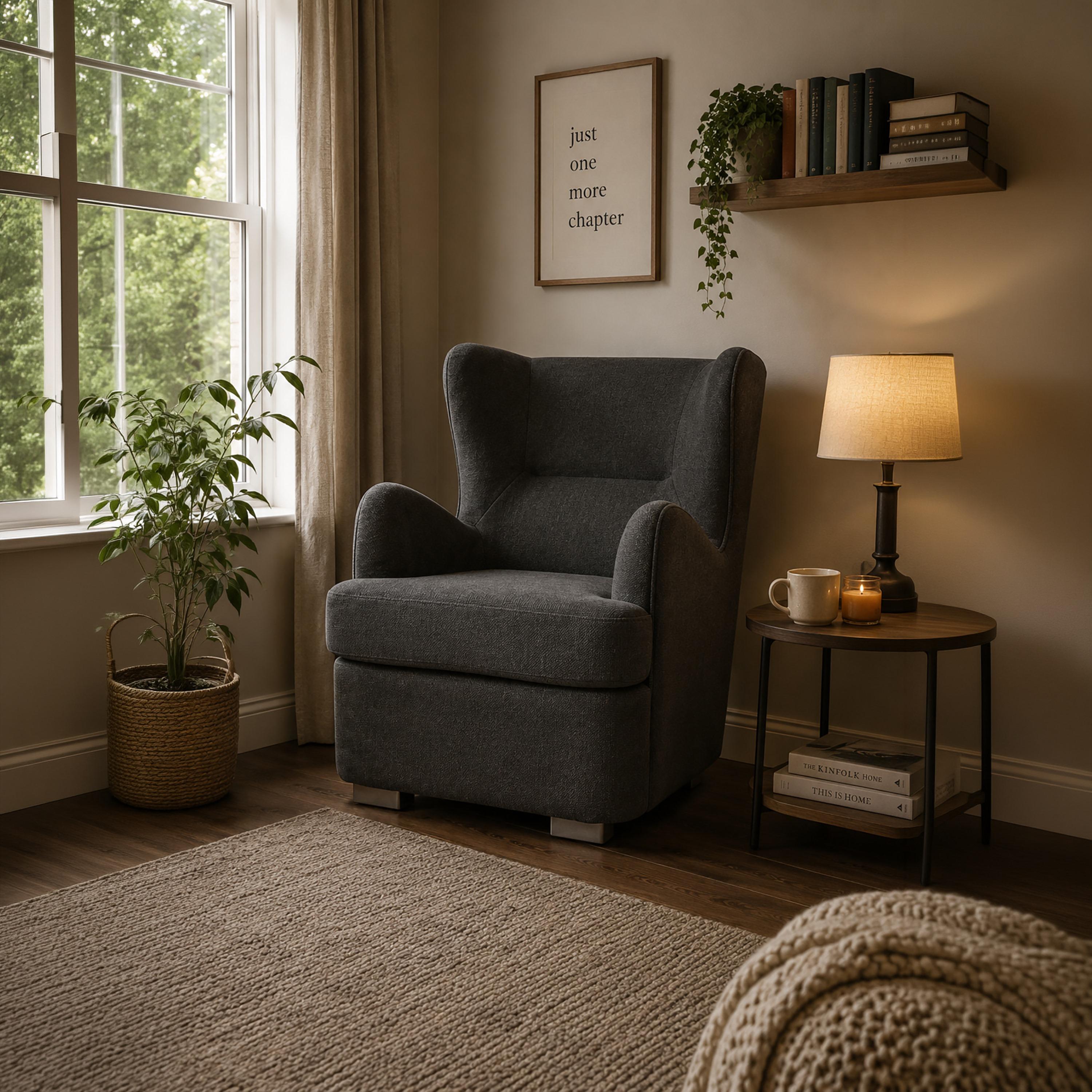 Maria Homes Padded Arm Chair-furniture-sofaandseating-armchairs-image-3