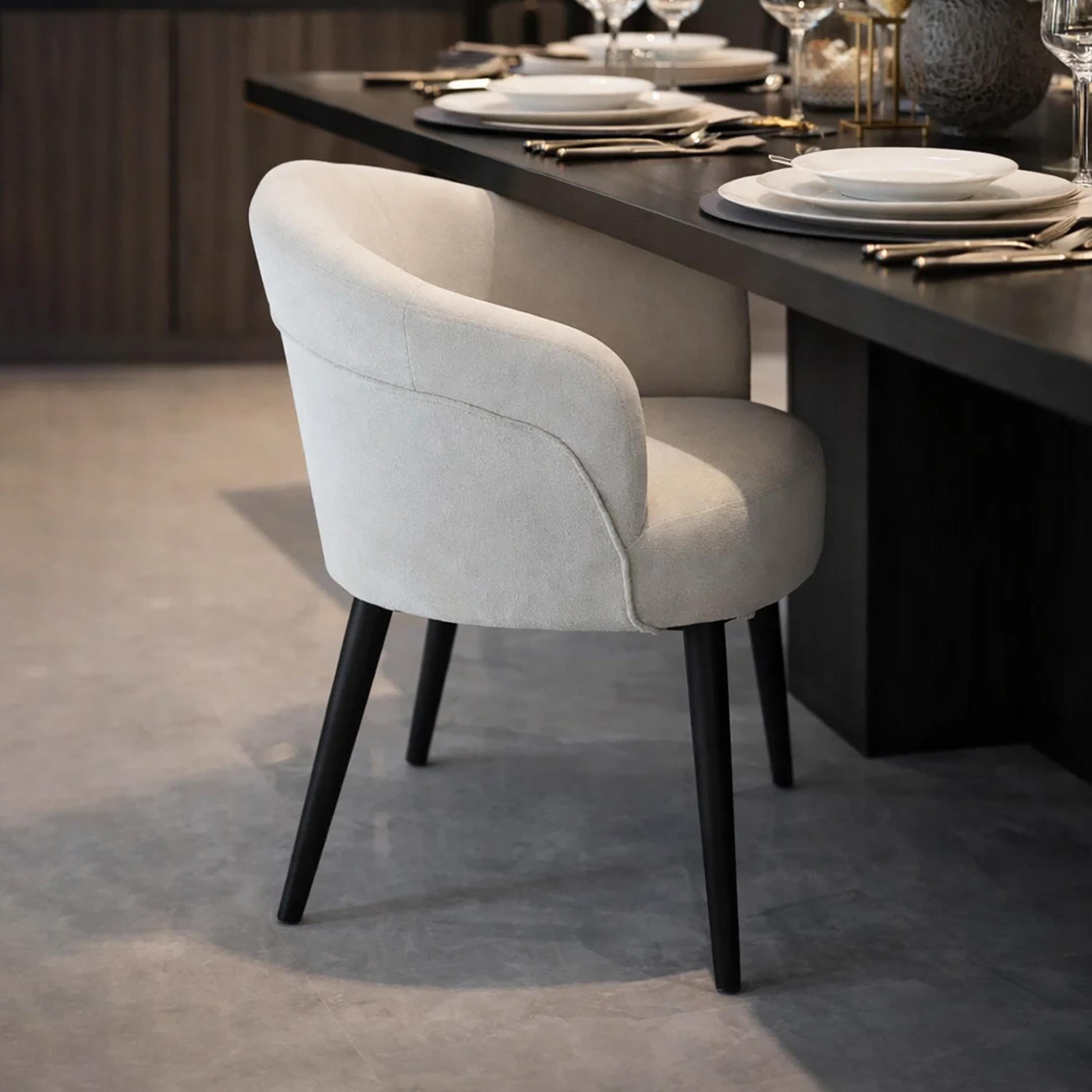 Maria Homes Curved Arm Chair-furniture-sofaandseating-armchairs-image-2