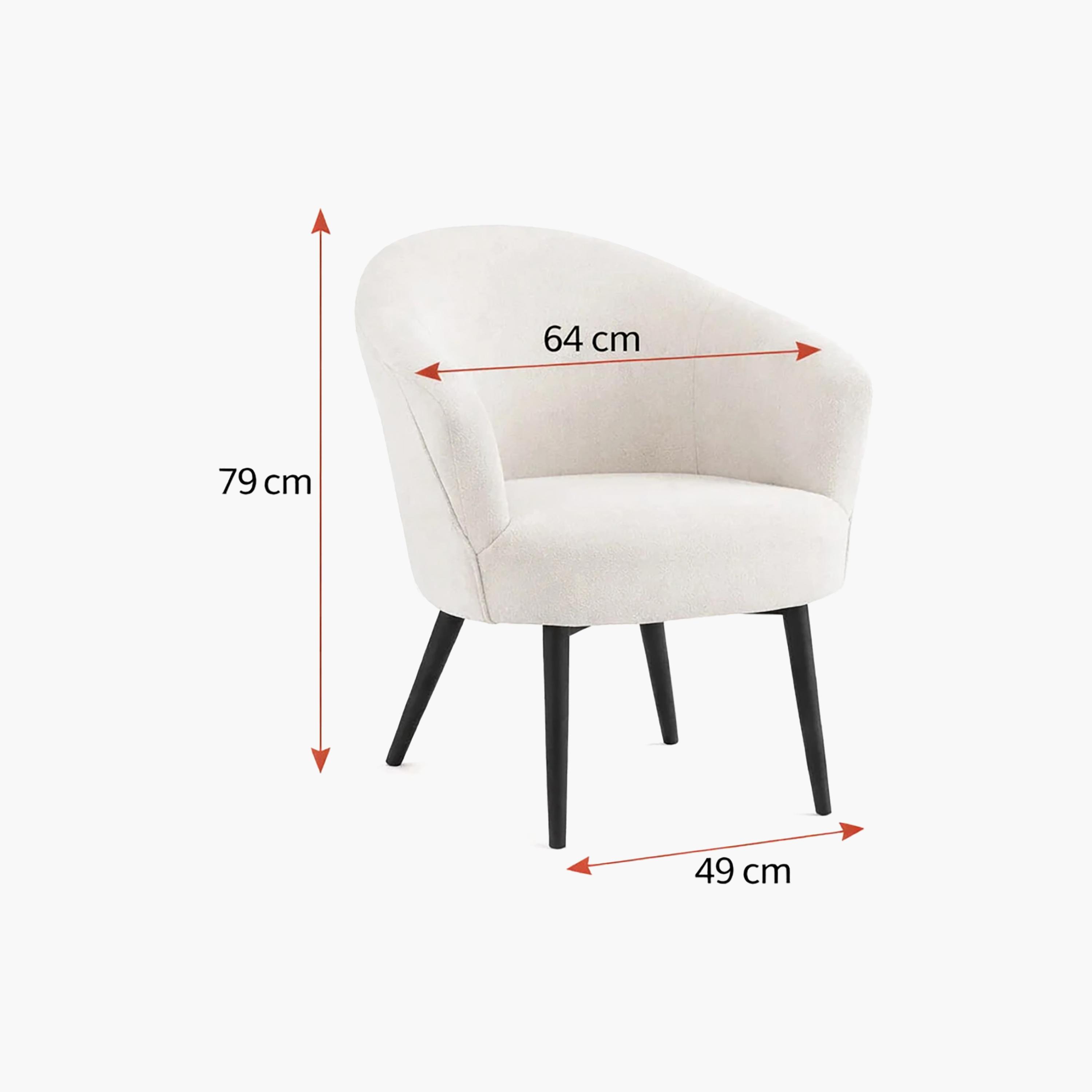 Maria Homes Curved Arm Chair-furniture-sofaandseating-armchairs-image-7