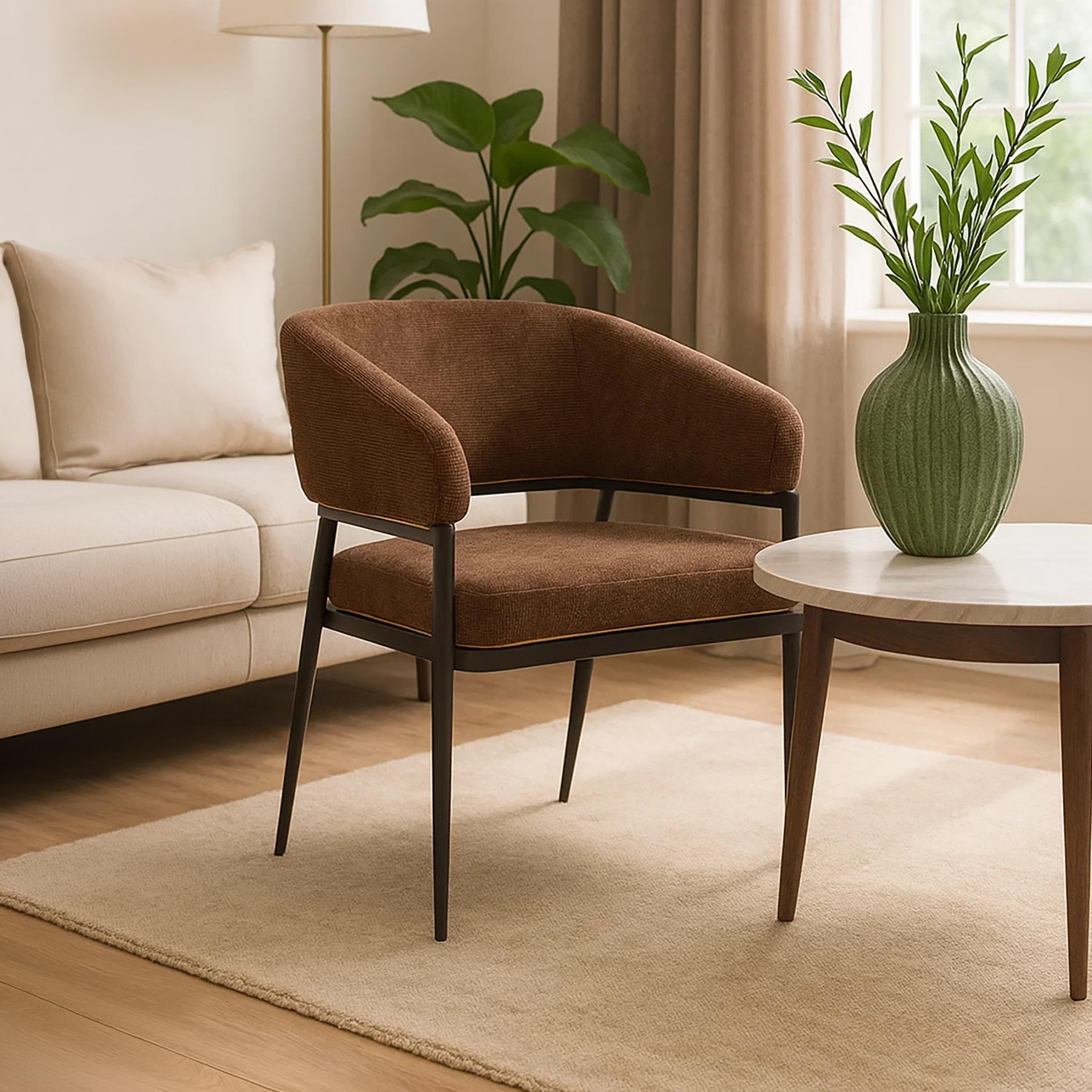 Maria Homes Padded Arm Chair-furniture-sofaandseating-armchairs-image-3