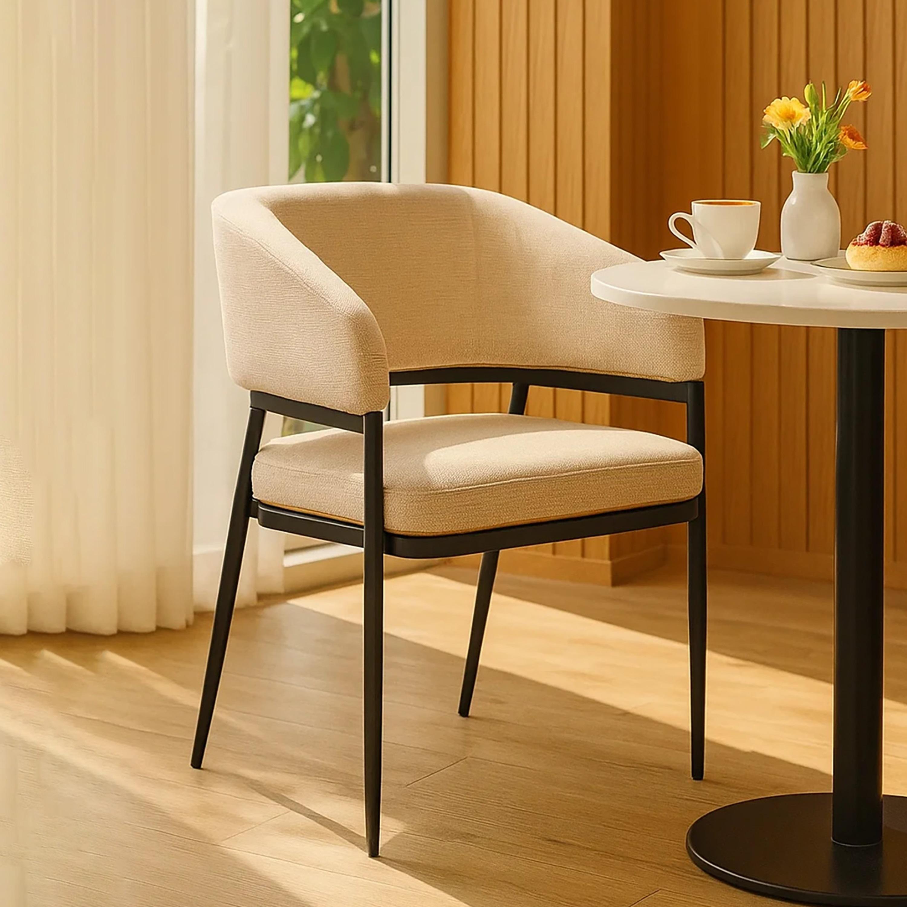 Maria Homes Padded Arm Chair-furniture-sofaandseating-armchairs-image-2