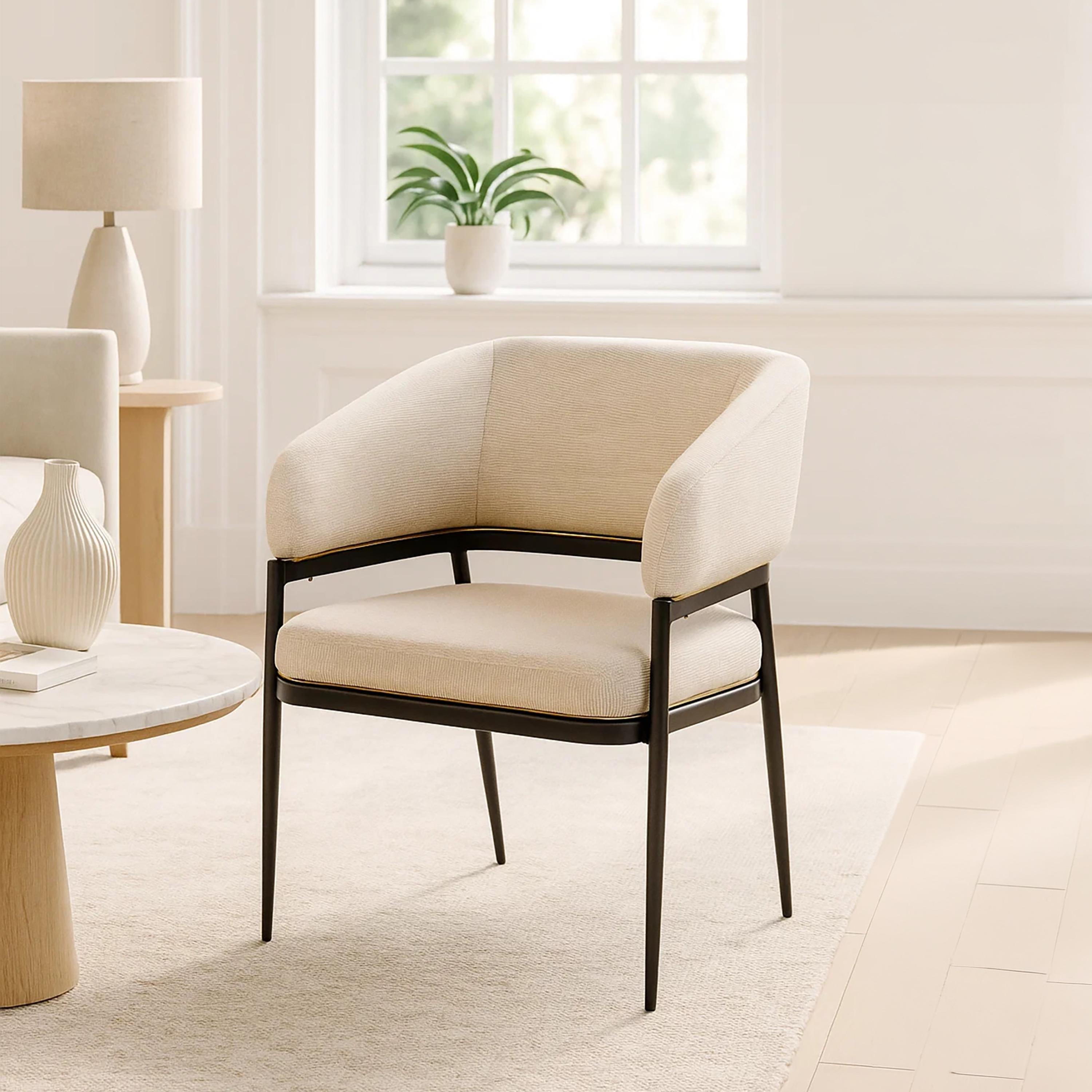 Maria Homes Padded Arm Chair-furniture-sofaandseating-armchairs-image-3