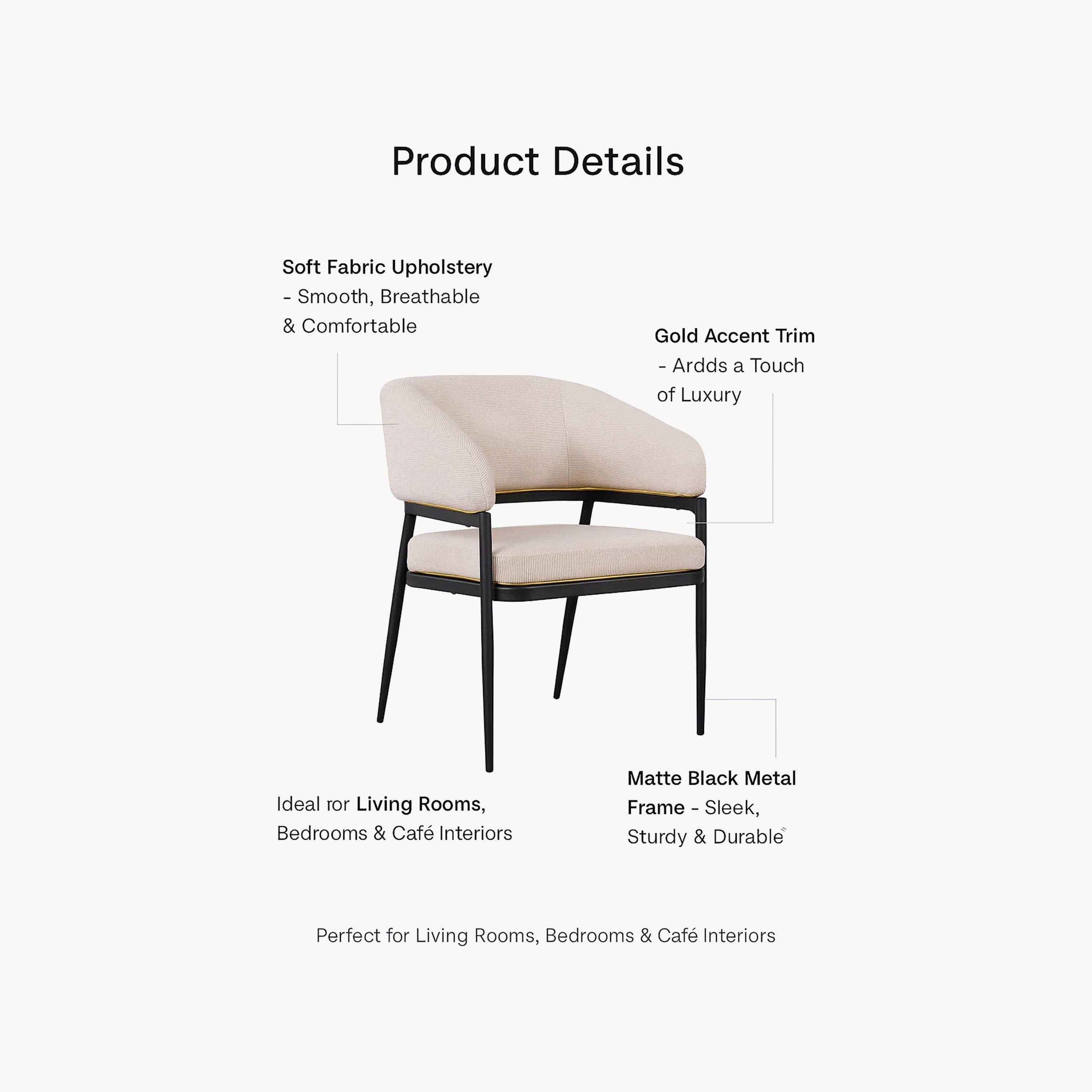 Maria Homes Padded Arm Chair-furniture-sofaandseating-armchairs-image-4