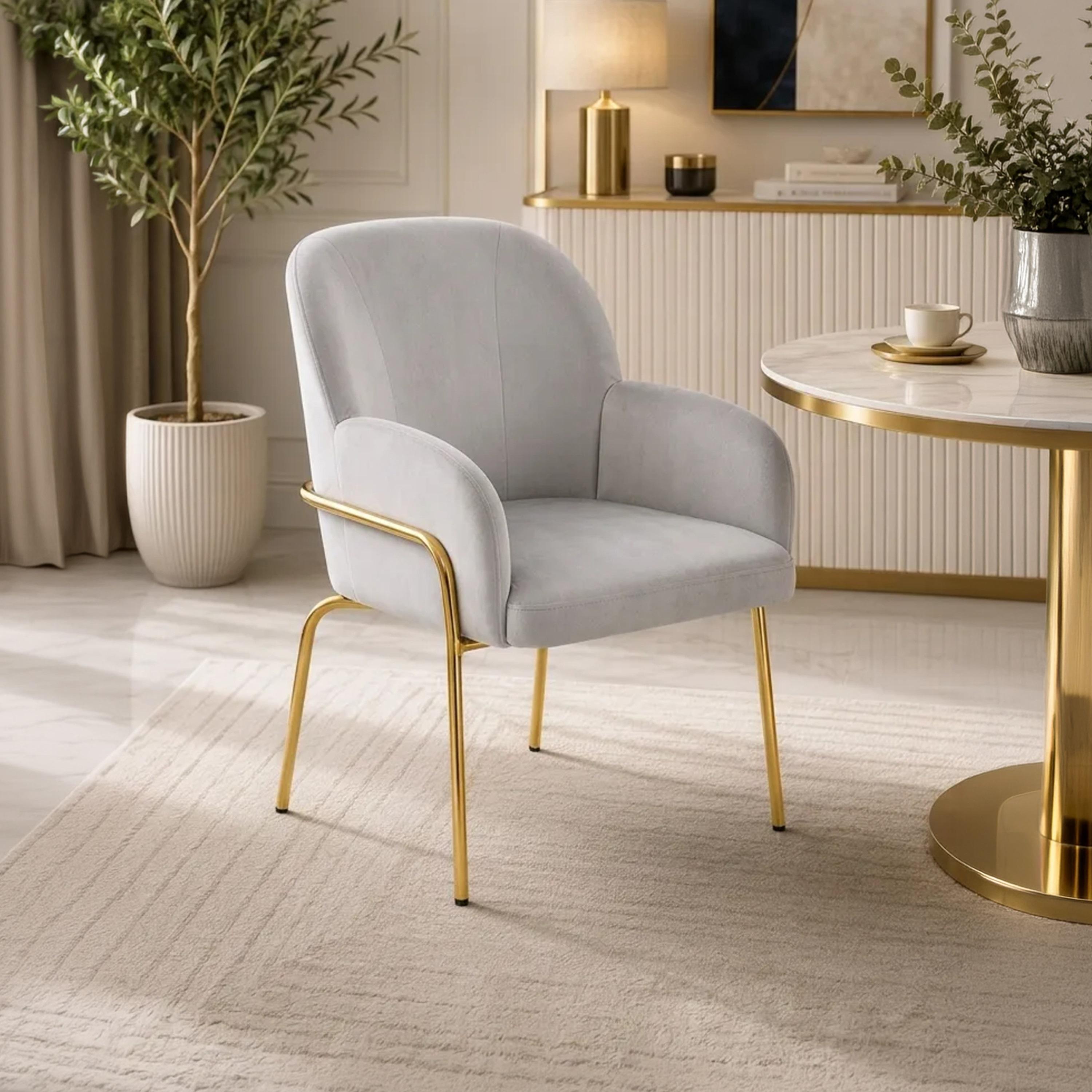Maria Homes Padded Arm Chair-furniture-sofaandseating-armchairs-image-1