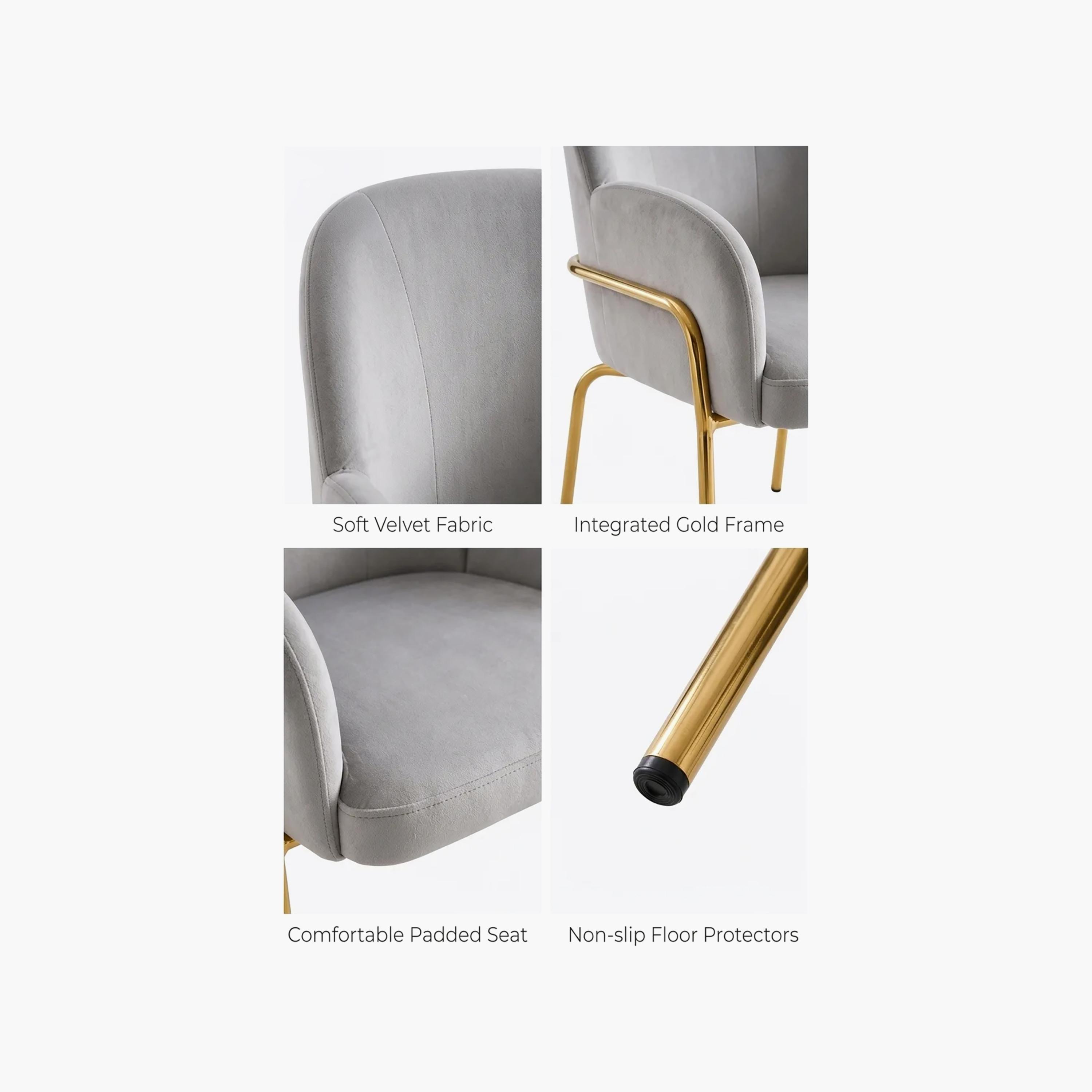 Maria Homes Padded Arm Chair-furniture-sofaandseating-armchairs-image-3