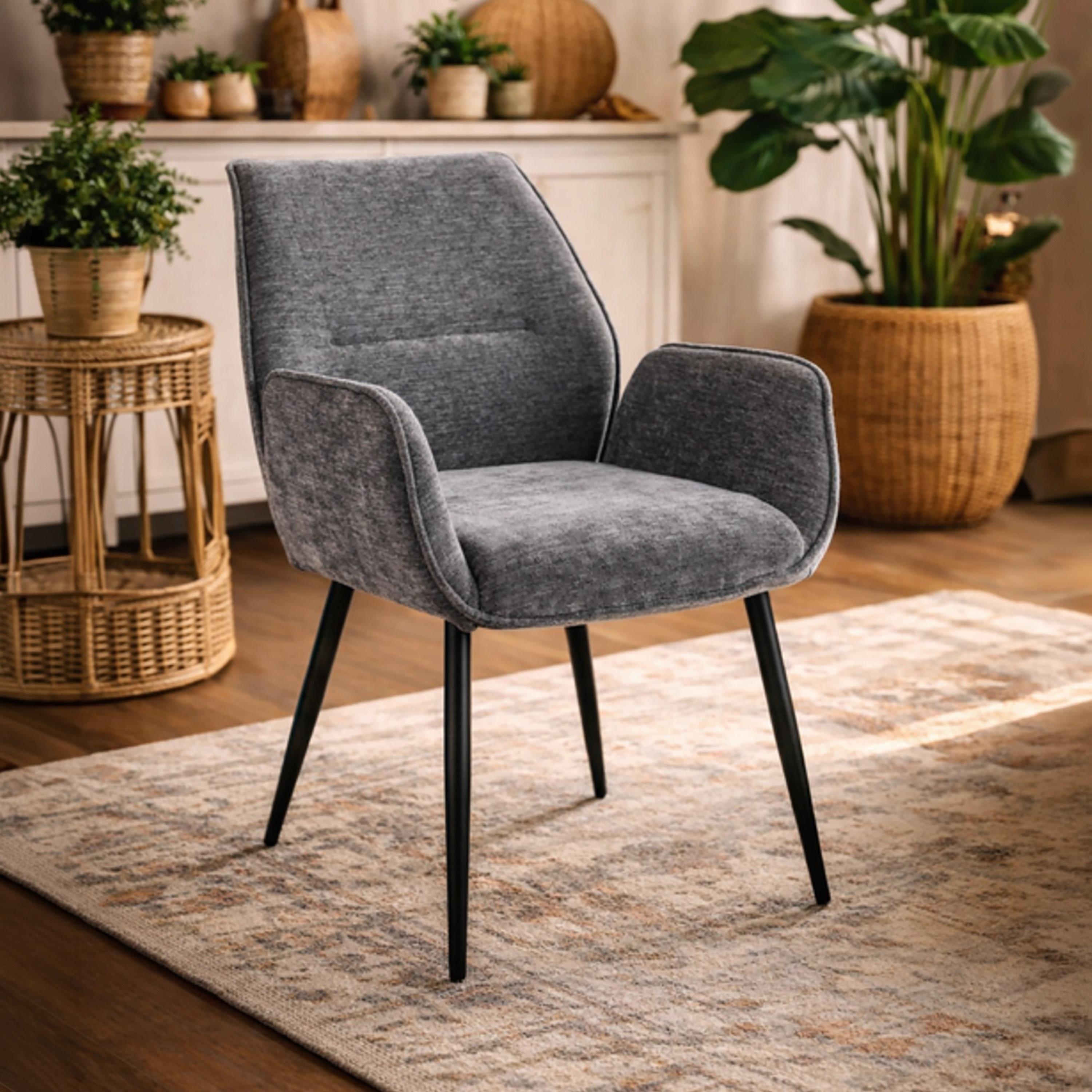 Maria Homes Padded Arm Chair-furniture-sofaandseating-armchairs-image-1