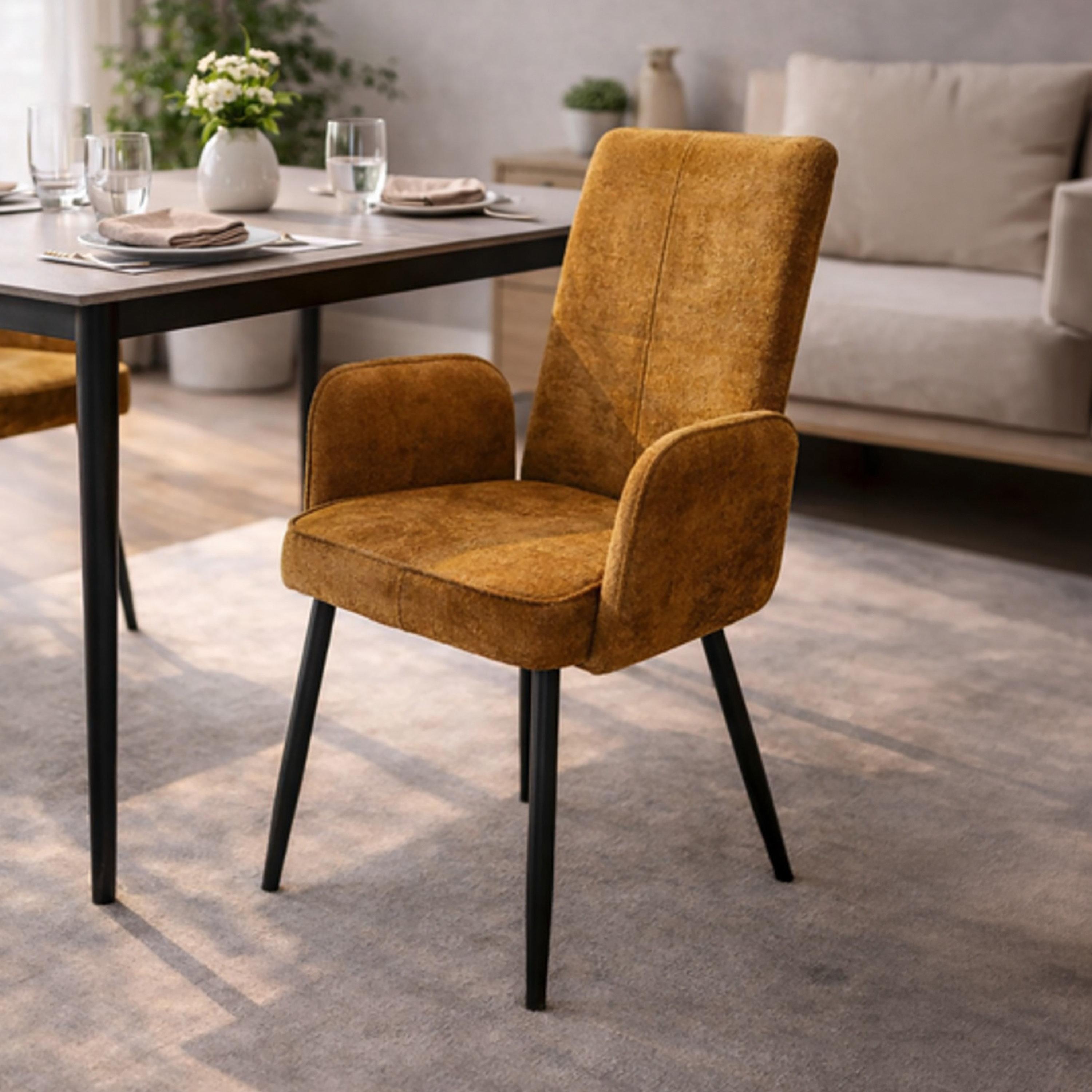 Maria Homes Padded Arm Chair-furniture-sofaandseating-armchairs-image-2