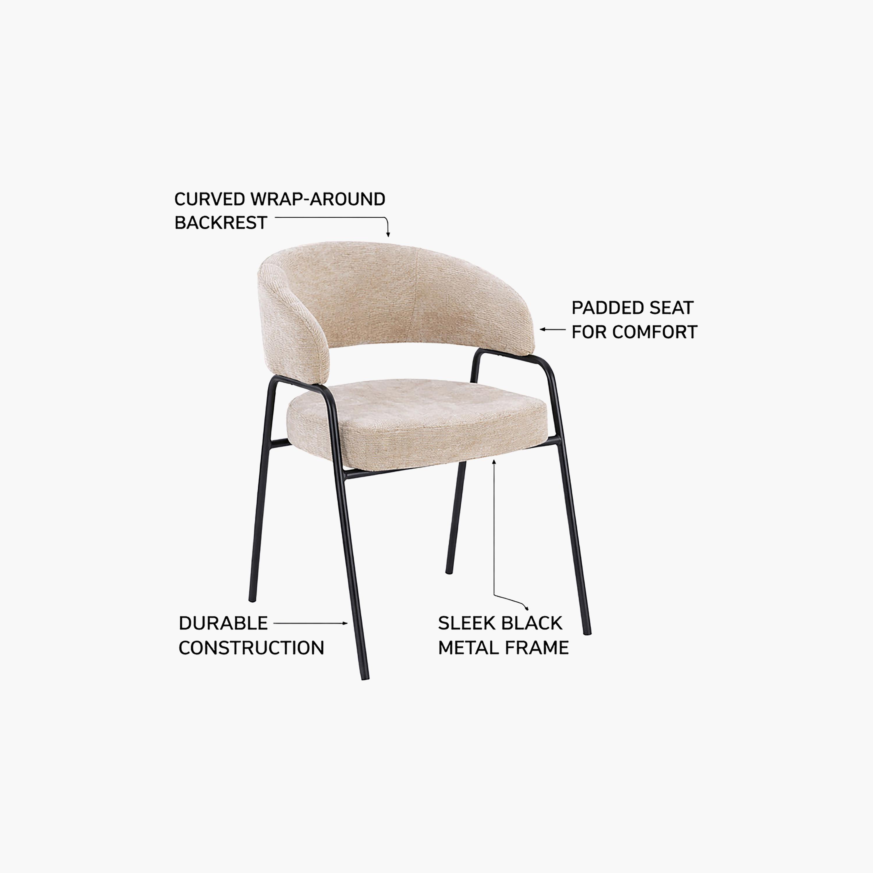 كرسي بذراع منحنية من ماريا هومز-furniture-sofaandseating-armchairs-image-4