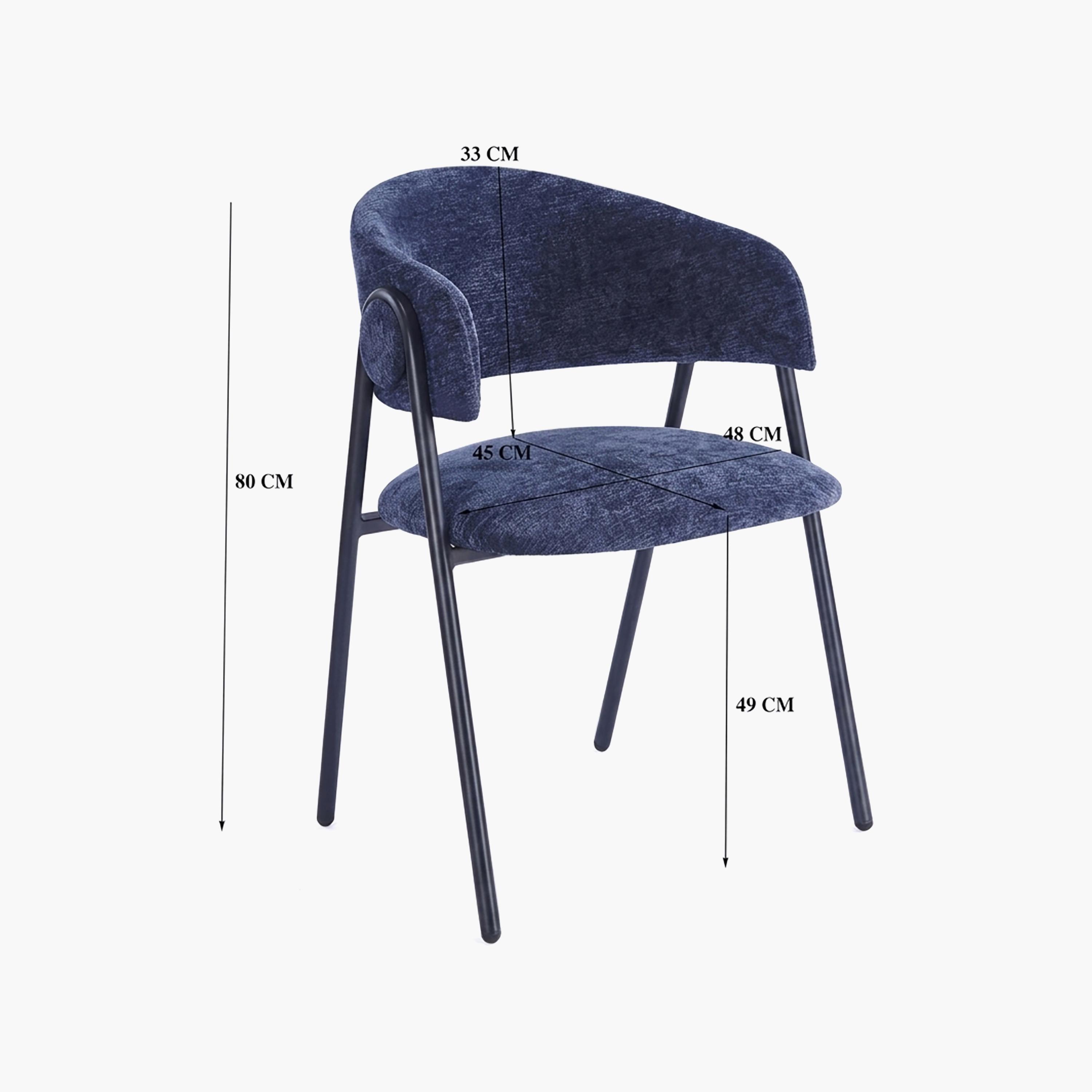 Maria Homes Curved Arm Chair-furniture-sofaandseating-armchairs-image-4