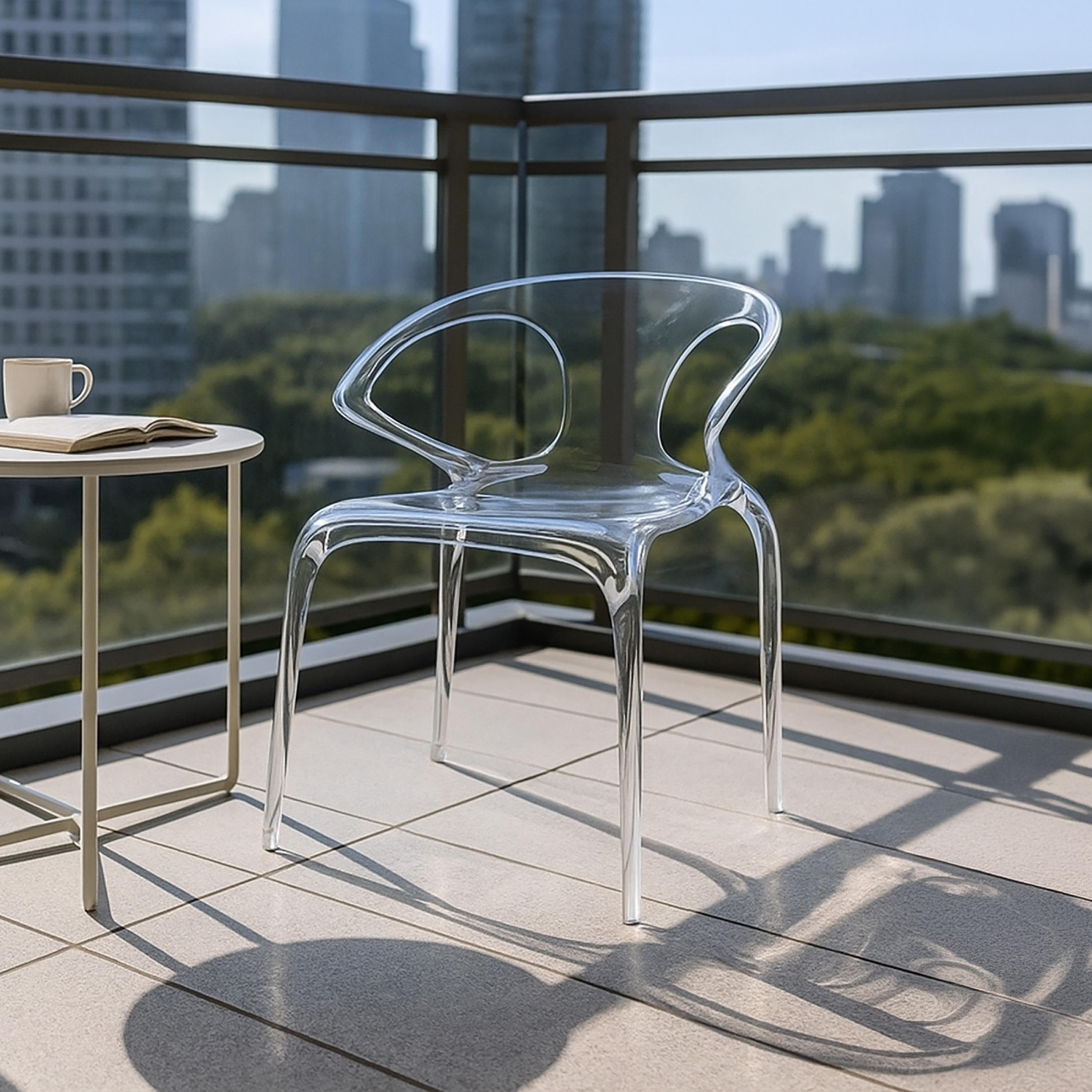 Maria Homes Curved Arm Chair-furniture-sofaandseating-armchairs-image-1