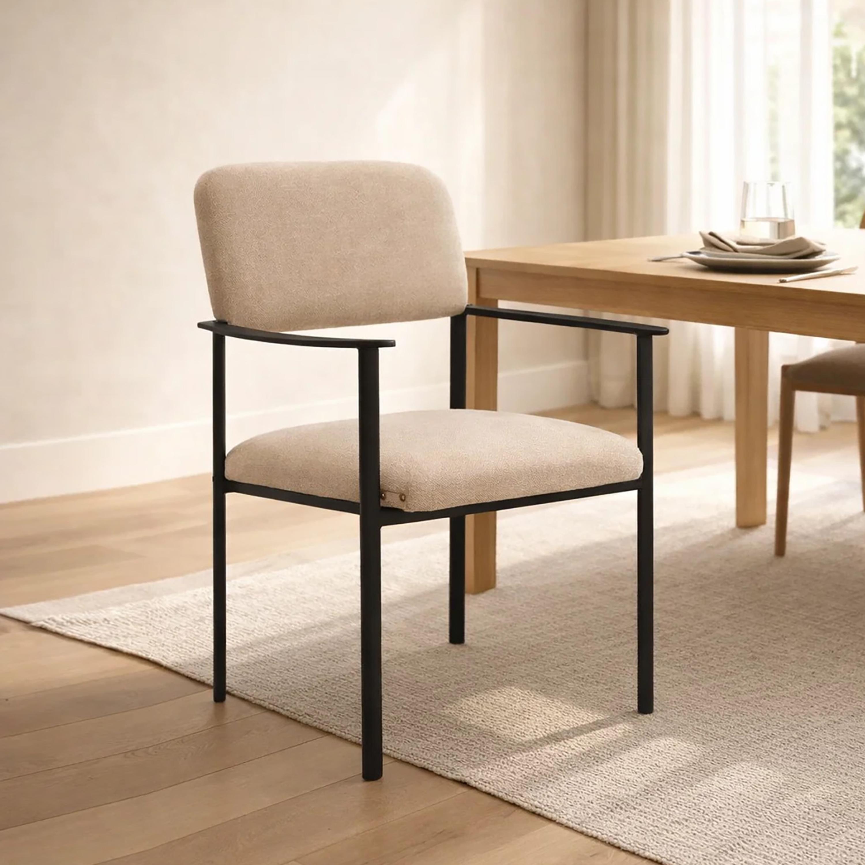 Maria Homes Straight Arm Chair-furniture-sofaandseating-armchairs-image-2